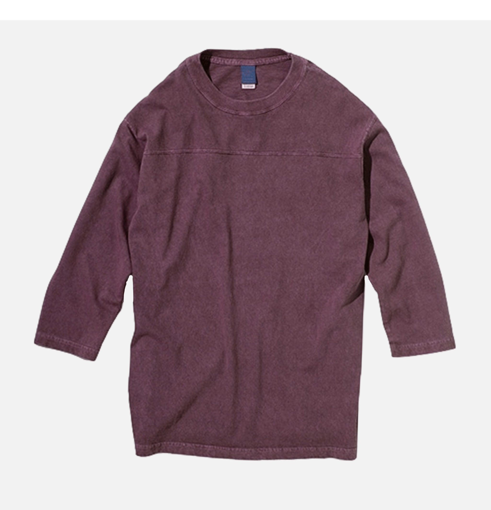 Good On Japan 80s Football Tee Bordeaux
