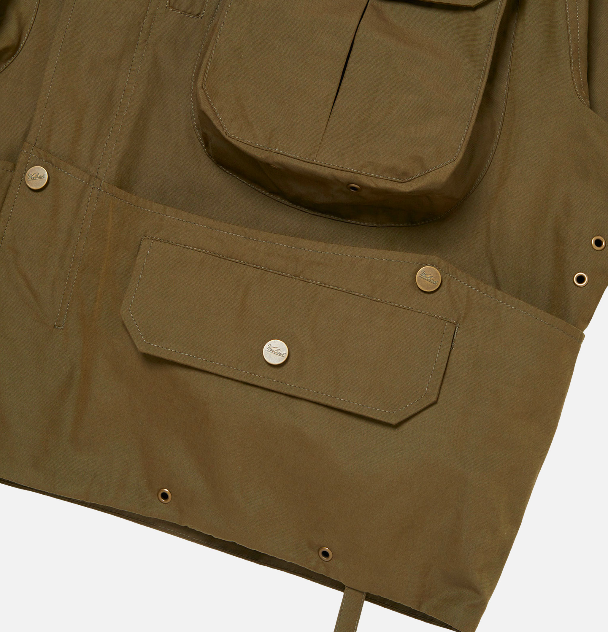 Classic Fishing Vest Olive Woolrich