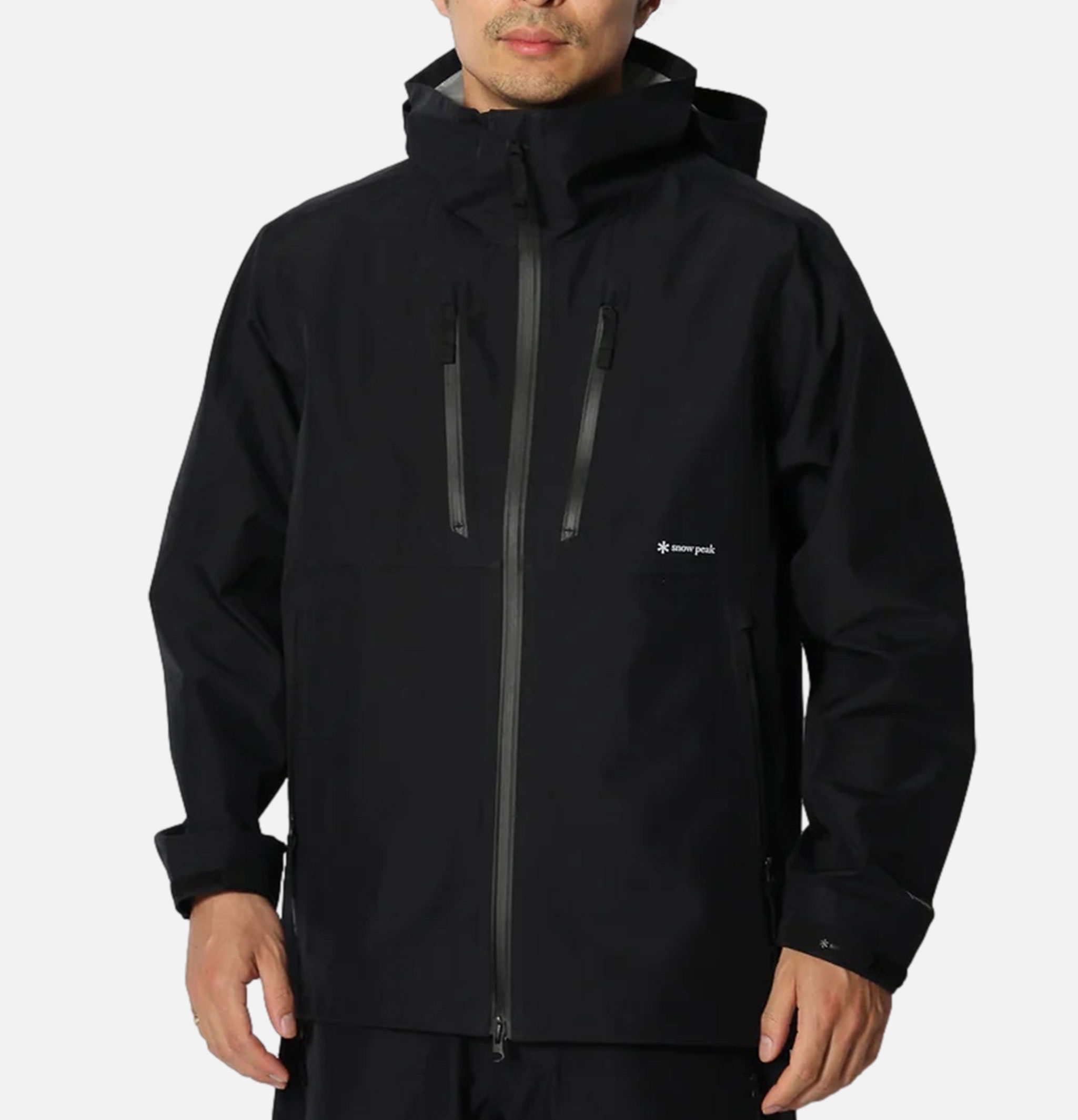 GORE-TEX Snow Peak Black rain jacket