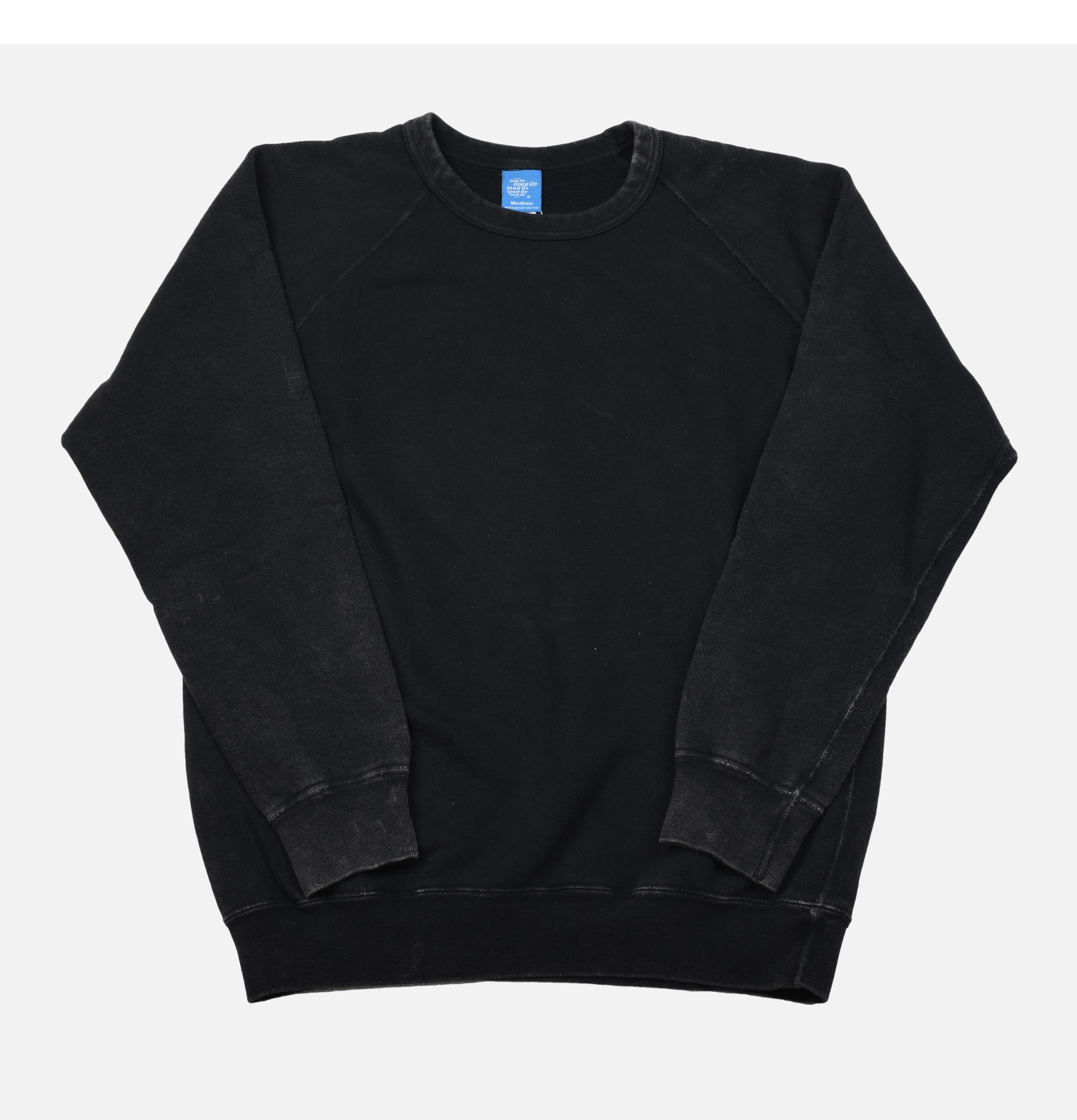 Good On Japan Vintage Dye Sweatshirt Black