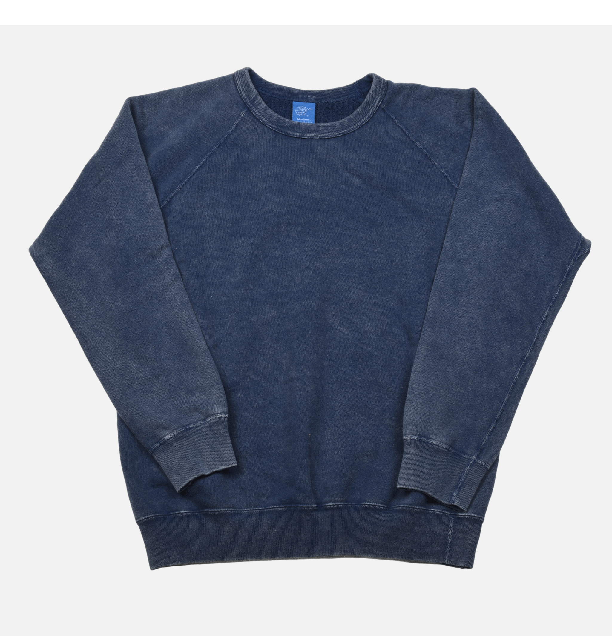 Good On Japan Vintage Dye Sweatshirt Navy