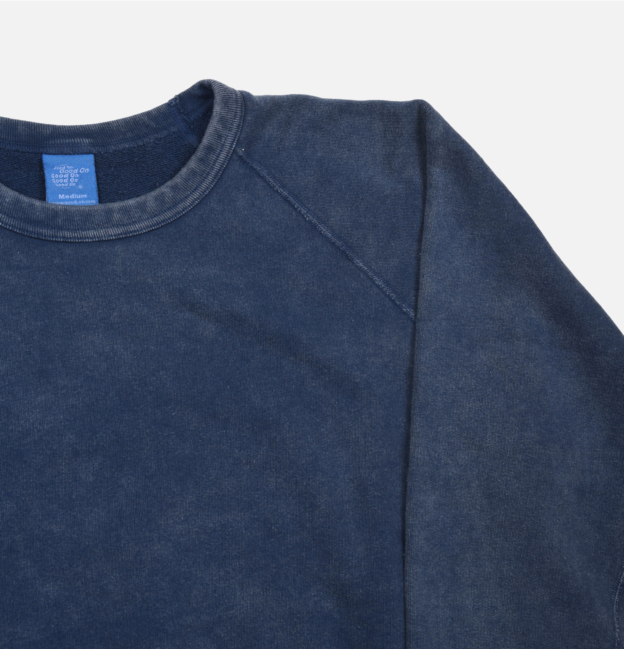 Good On Japan Vintage Dye Sweatshirt Navy