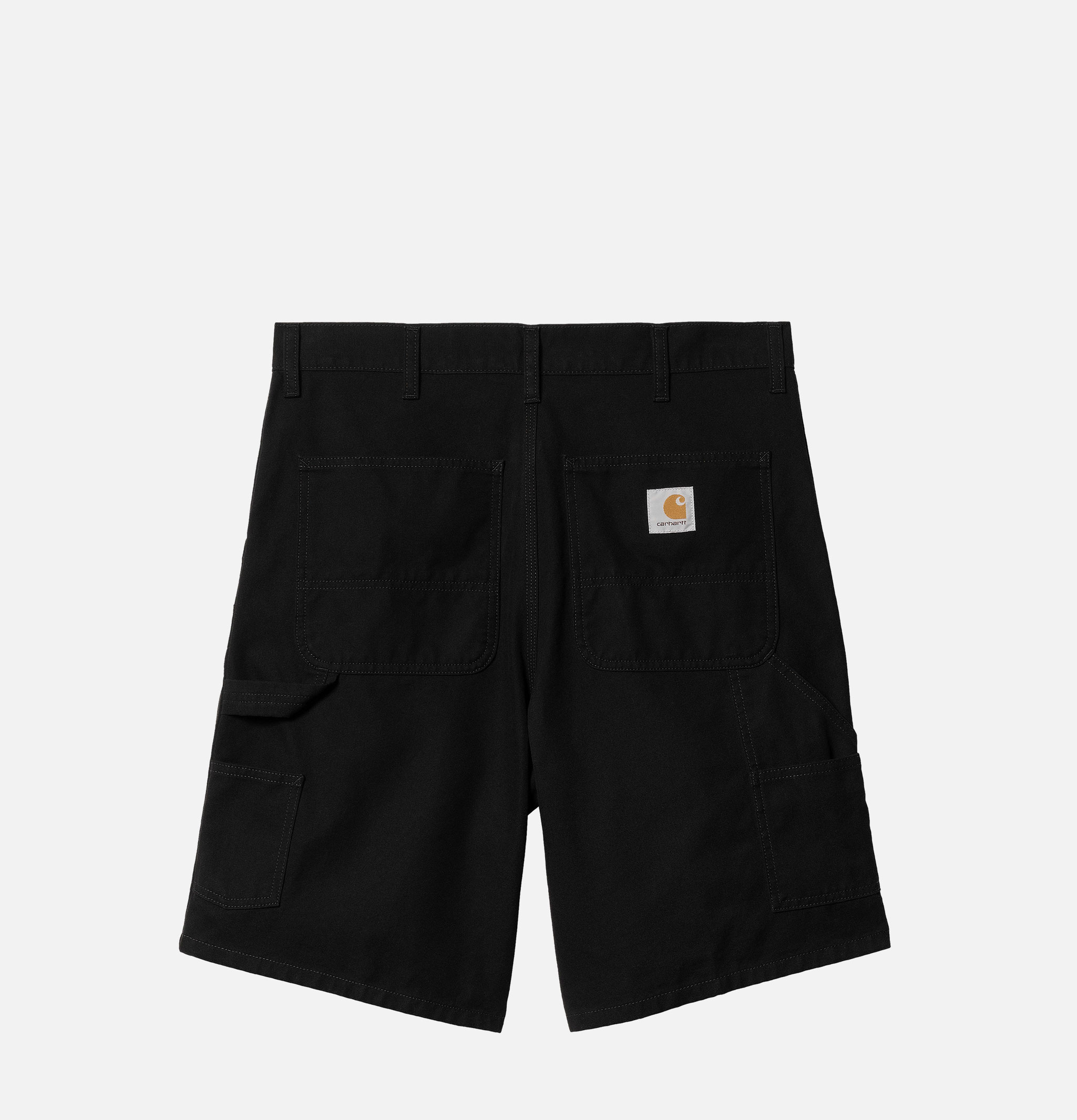 Double Knee Short Noir Carhartt Wip