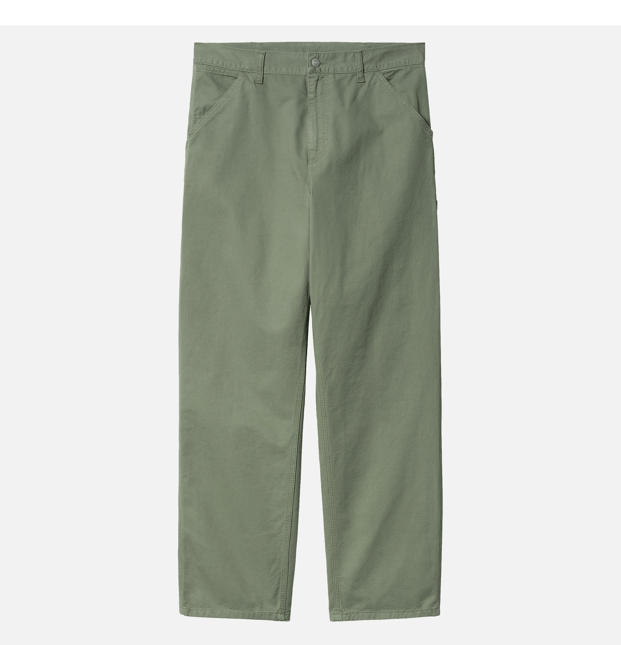 Pantalon Single Knee Park Vert Carhartt Wip