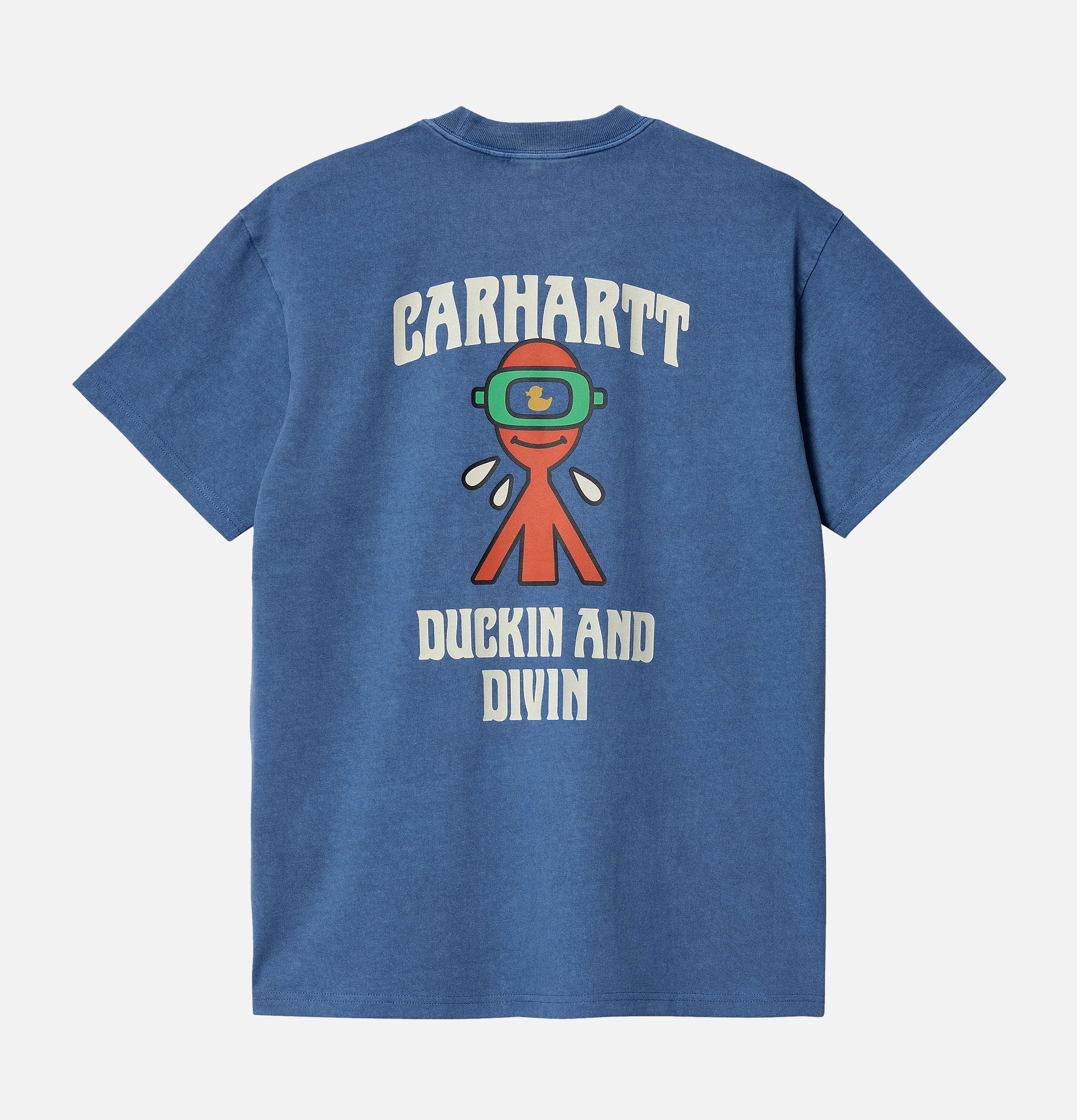 T-shirt Duckin Acapulco Navy Carhartt Wip