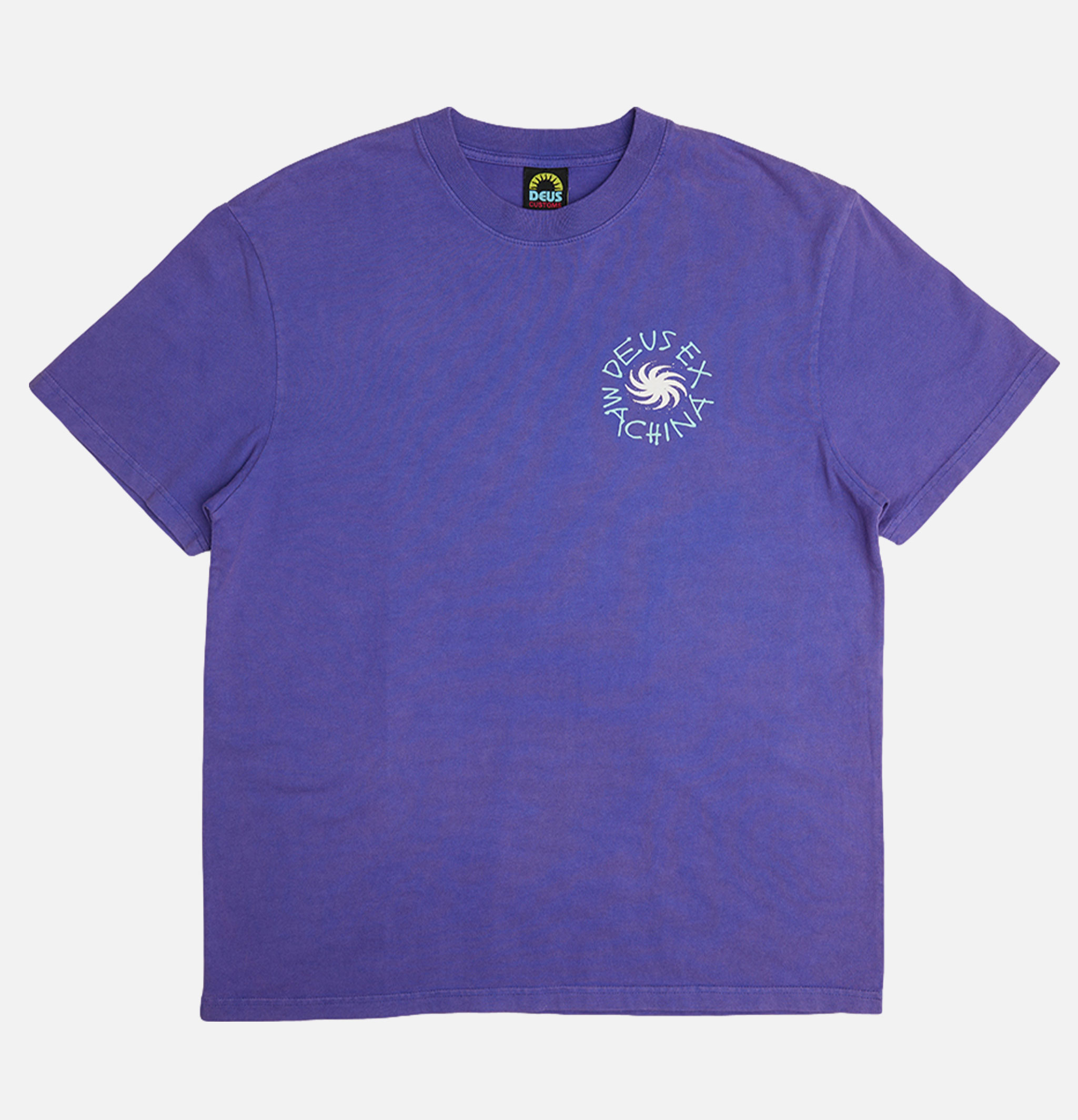 T-shirt Deus Custom Leisure Deep Bleu