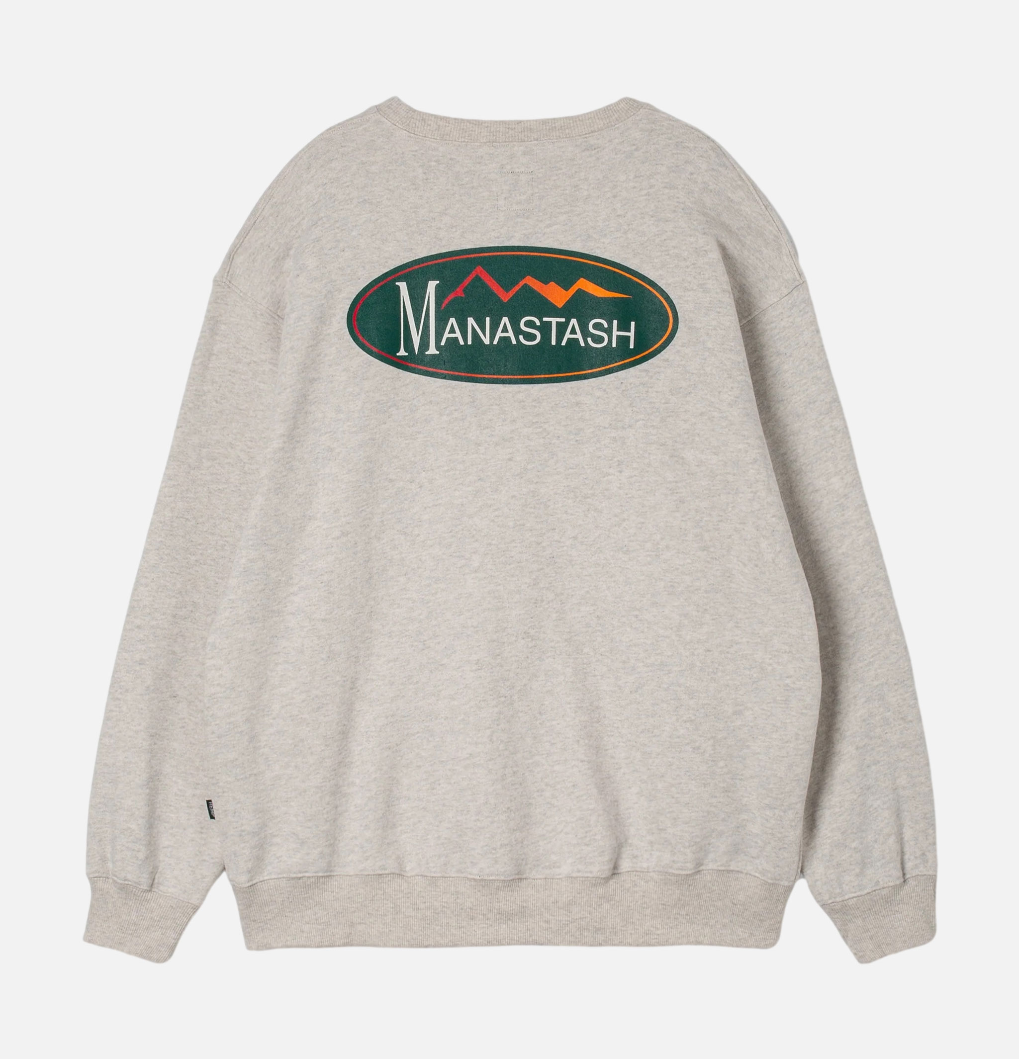 Manastash Cascade Sweatshirts Logo Original Oatmeal Beige