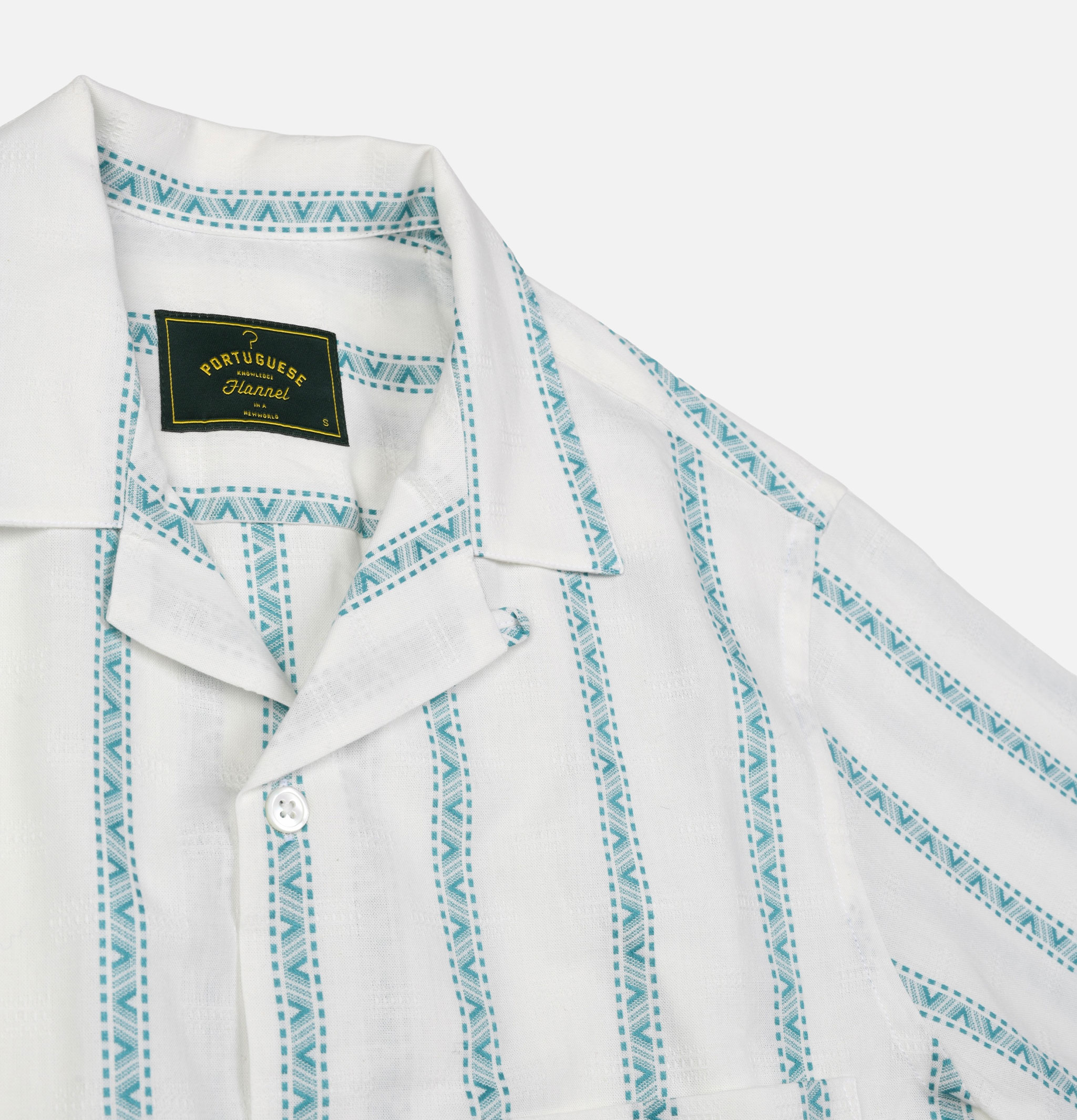 Portuguese Flannel Shirt Donatella Green
