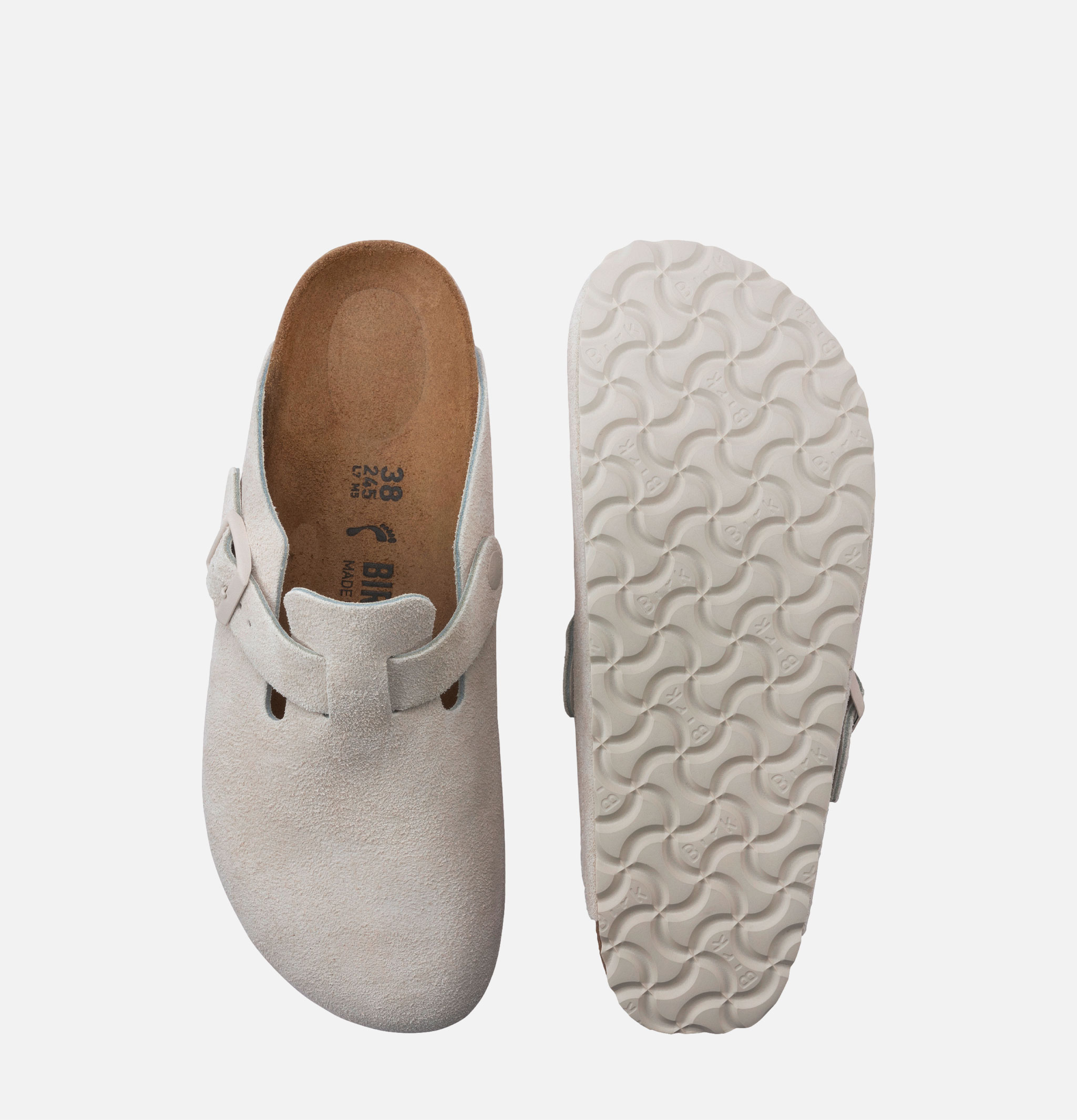 Mules Boston Narrow Antwhite