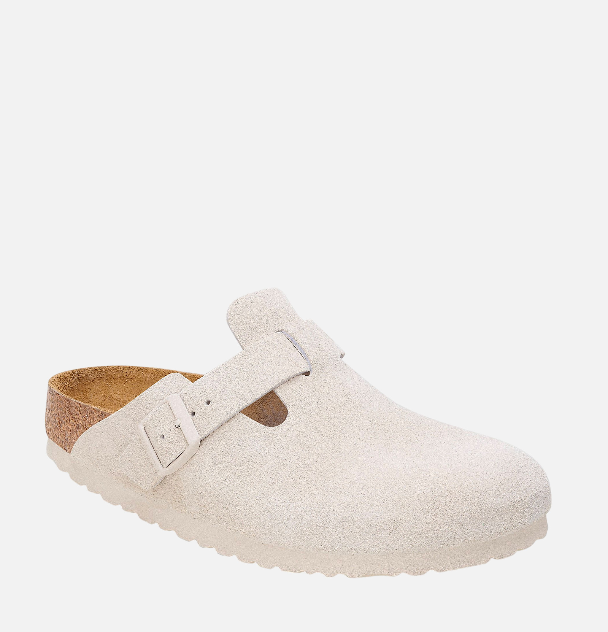 Birkenstock Mules Boston Narrow AntWhite