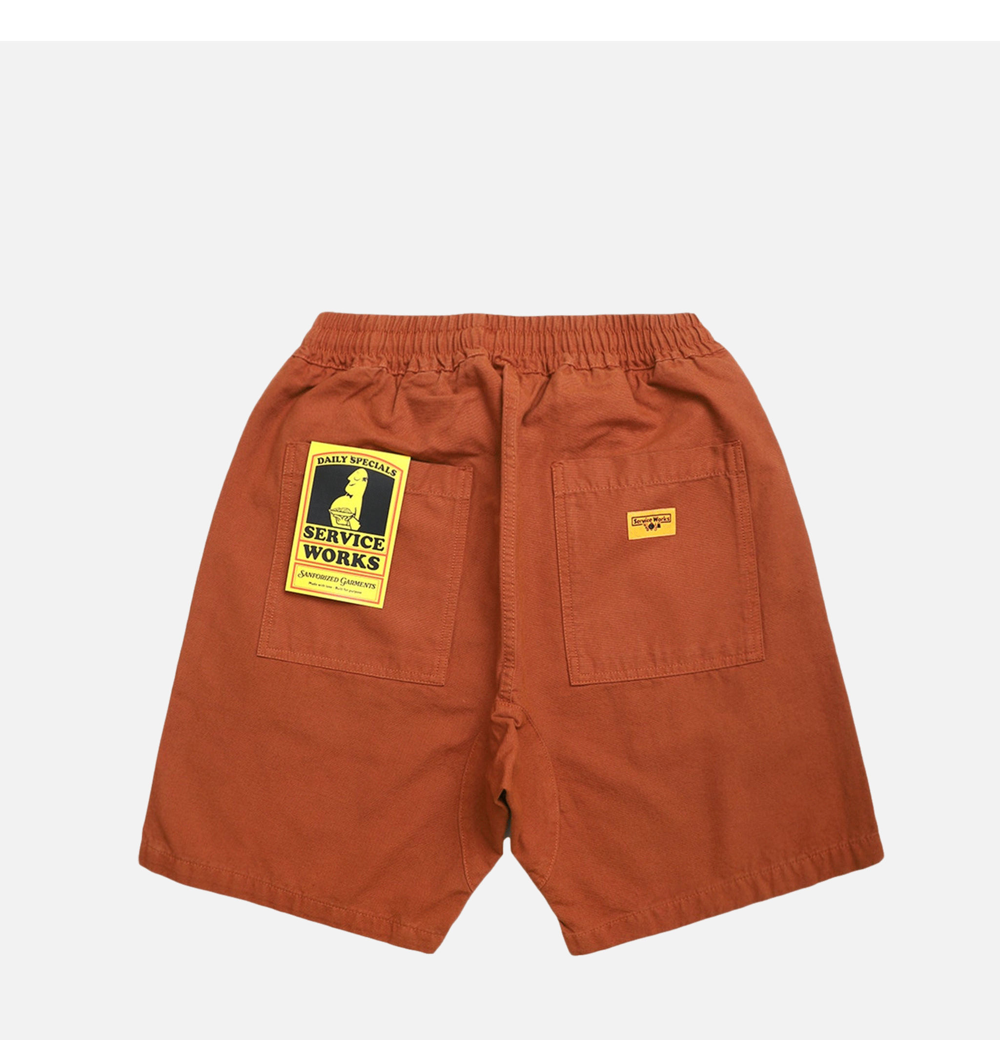 Service Works Terracotta shorts