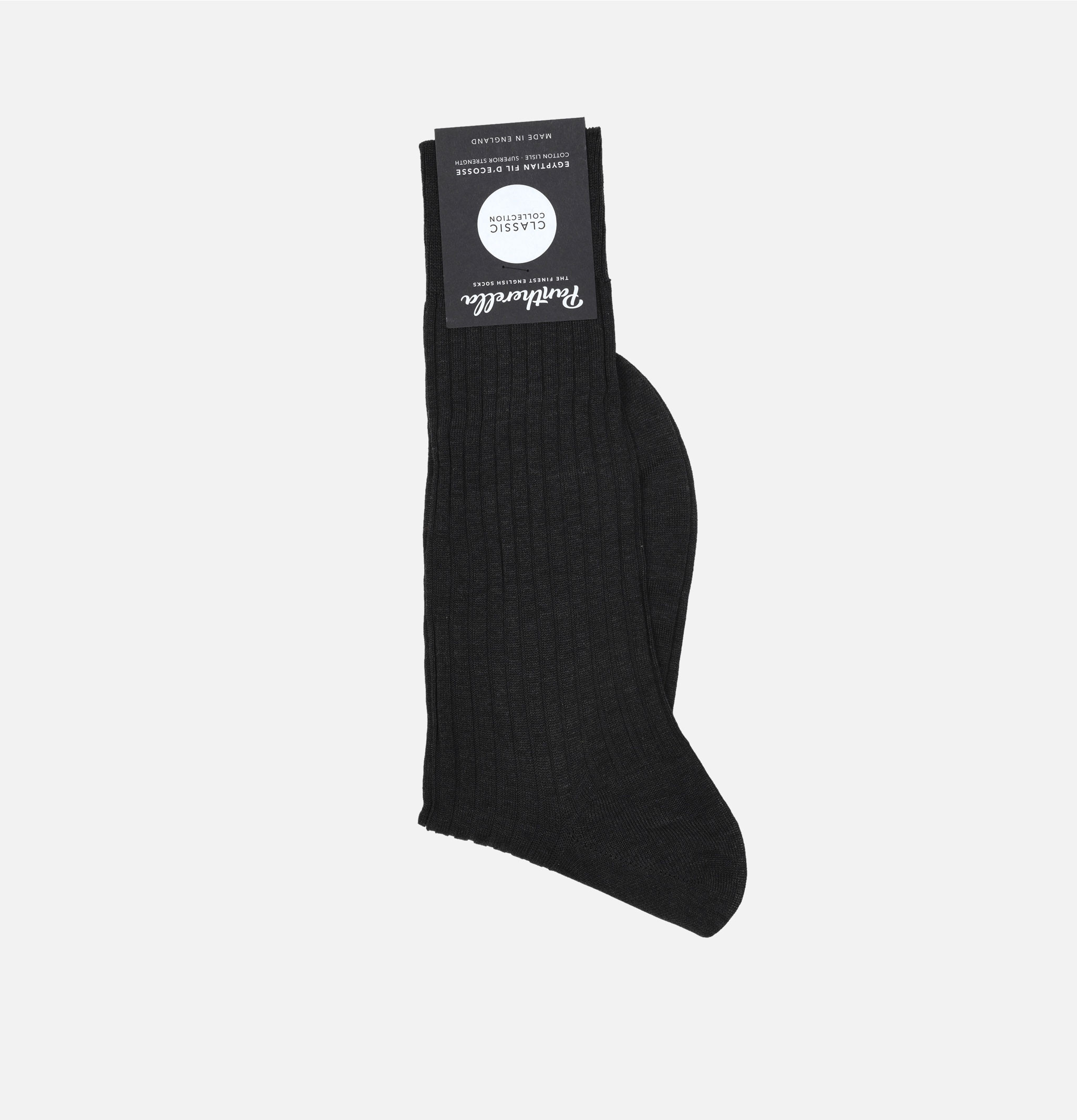 Pantherella Danvers Dark Grey Socks