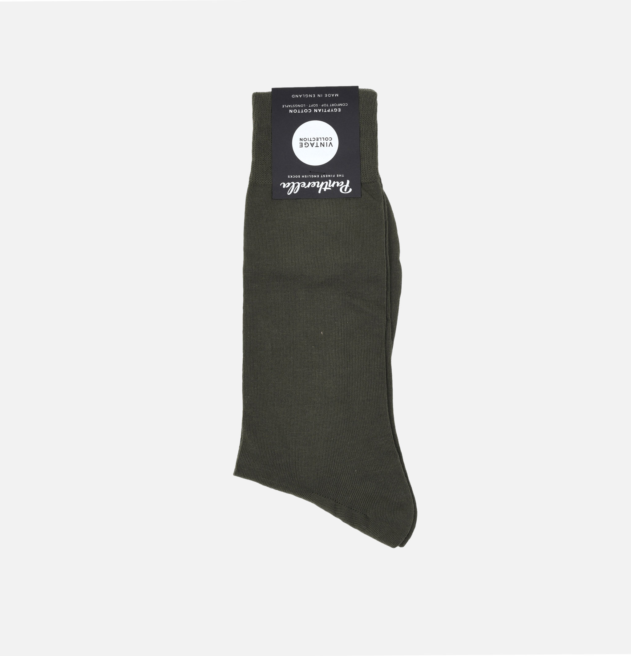 Pantherella Tavener Olive socks