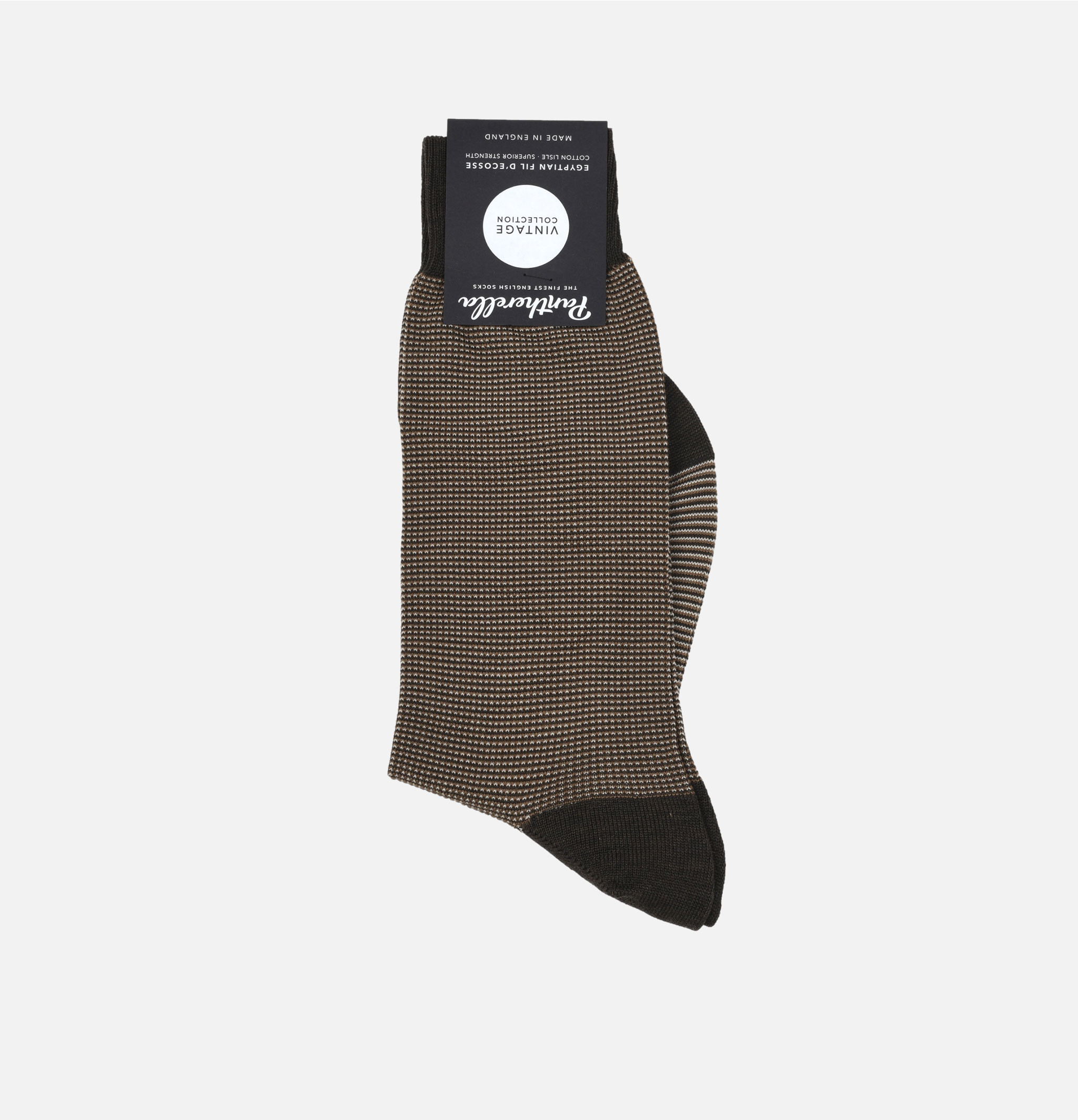 Pantherella Tewkesbury Brown socks