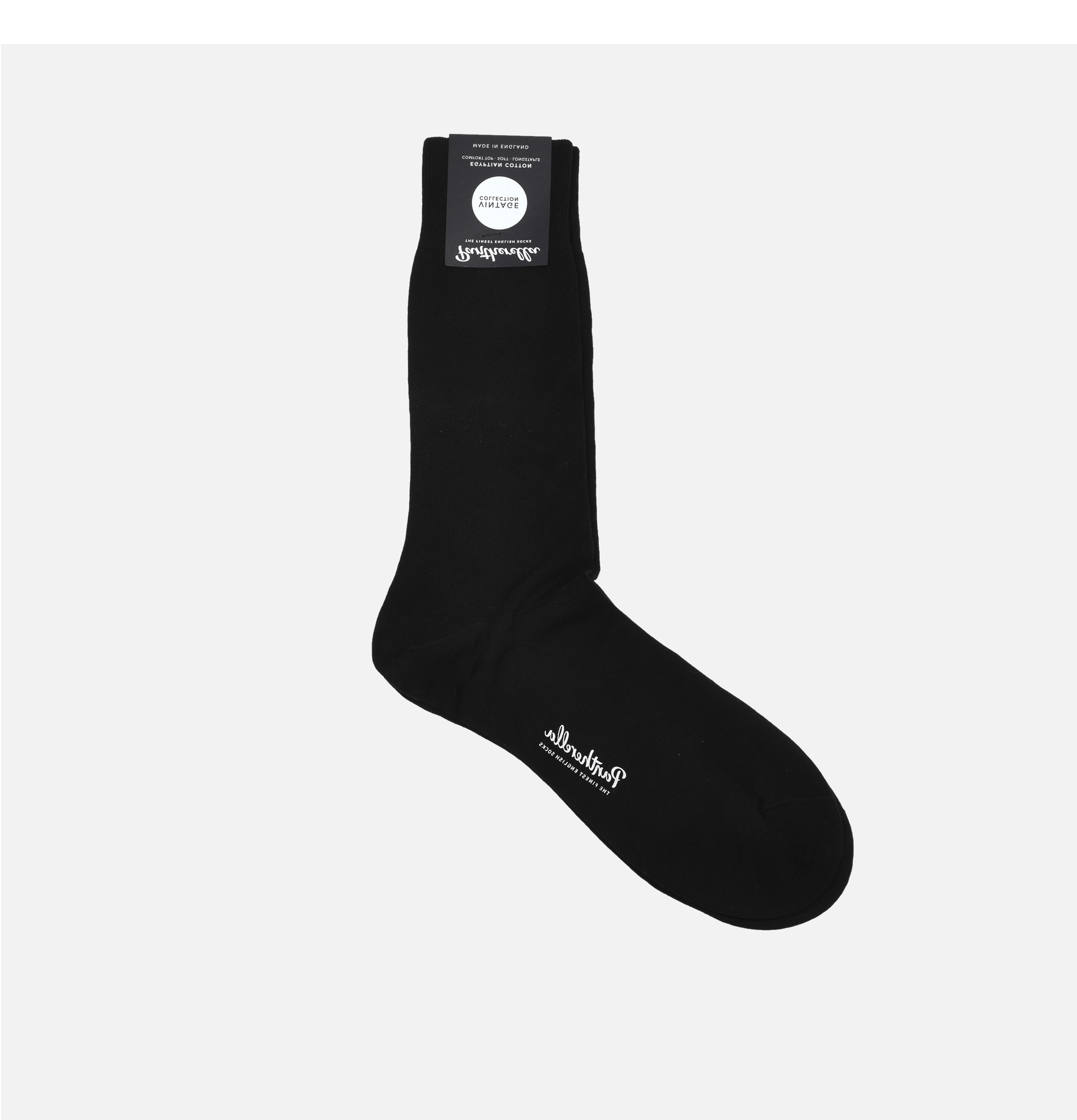 Pantherella Tavener Black socks