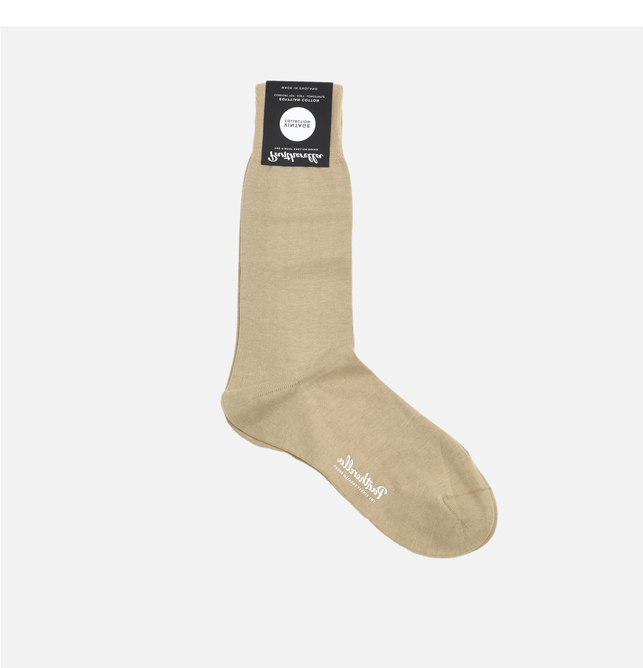 Pantherella Tavener Light Khaki socks