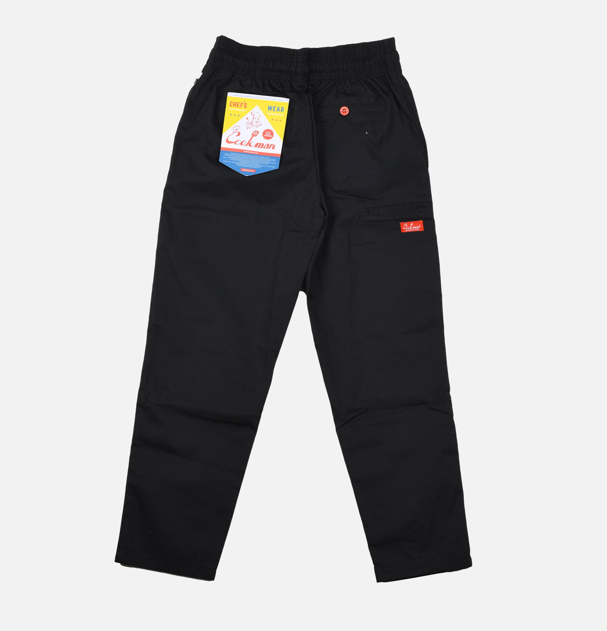 Chef Pant Double Knee Black