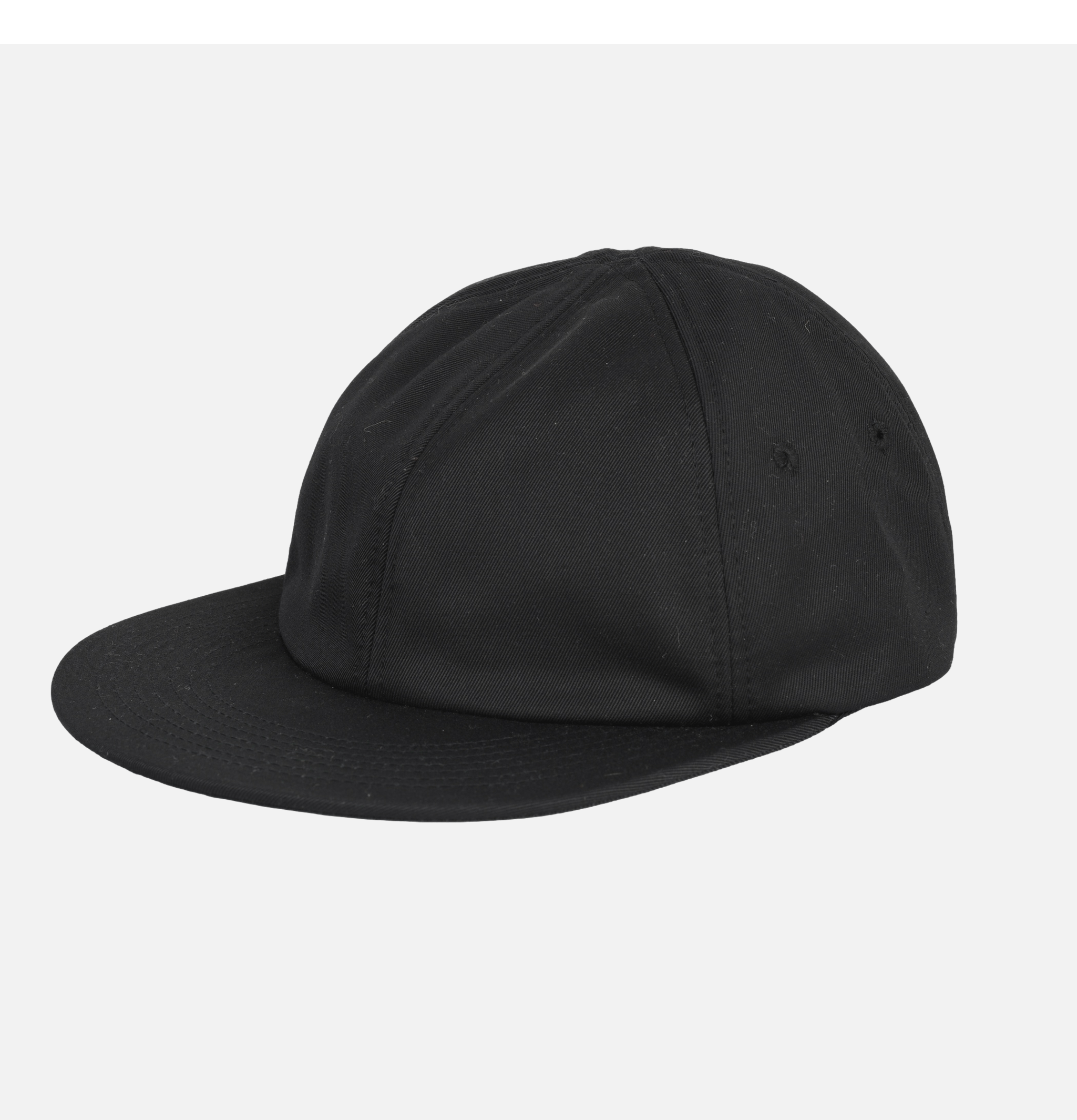 Casquette Found Featherism 6 panel Cotton Dyed Twill Black
