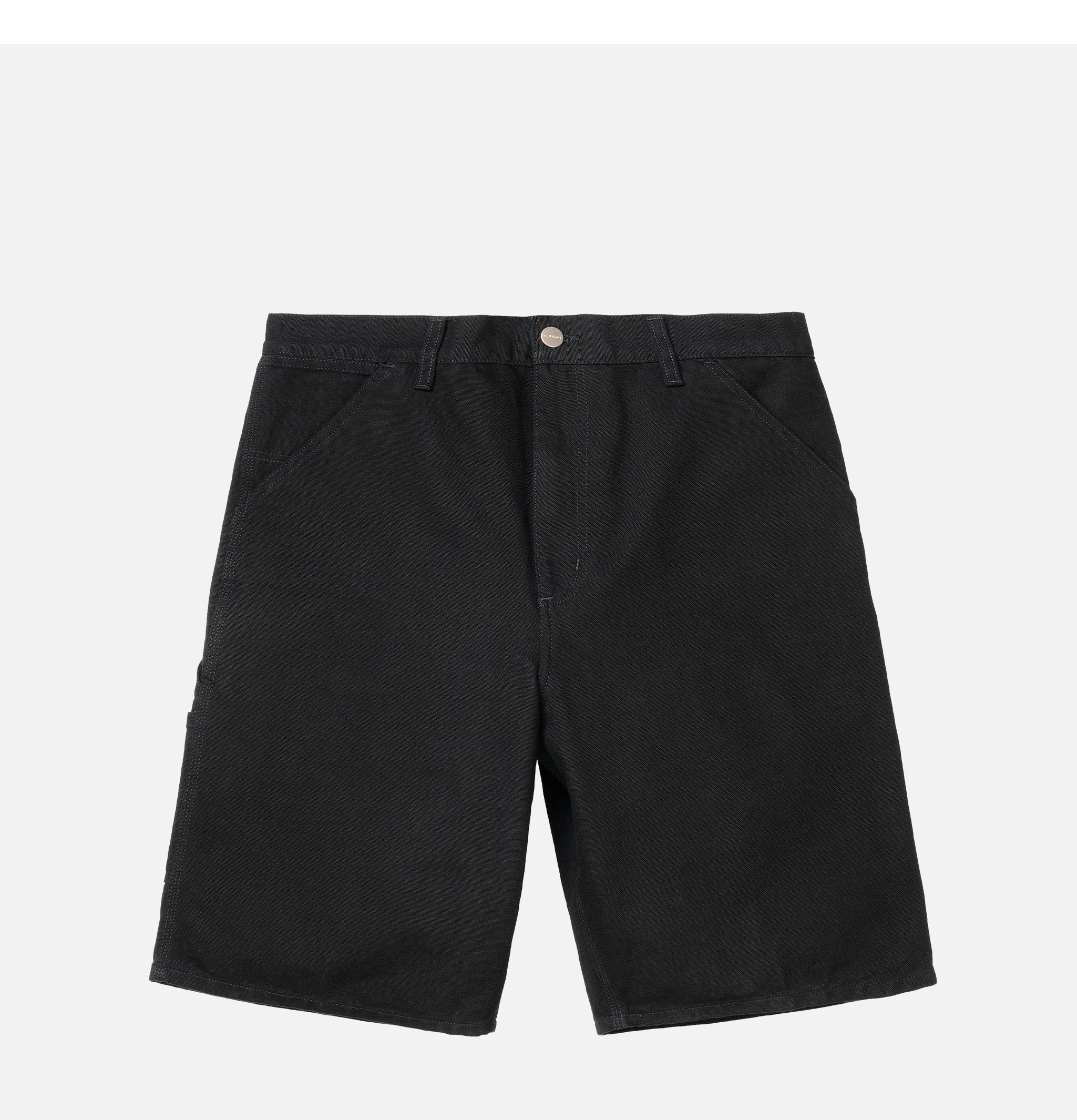 Single Knee Short Black