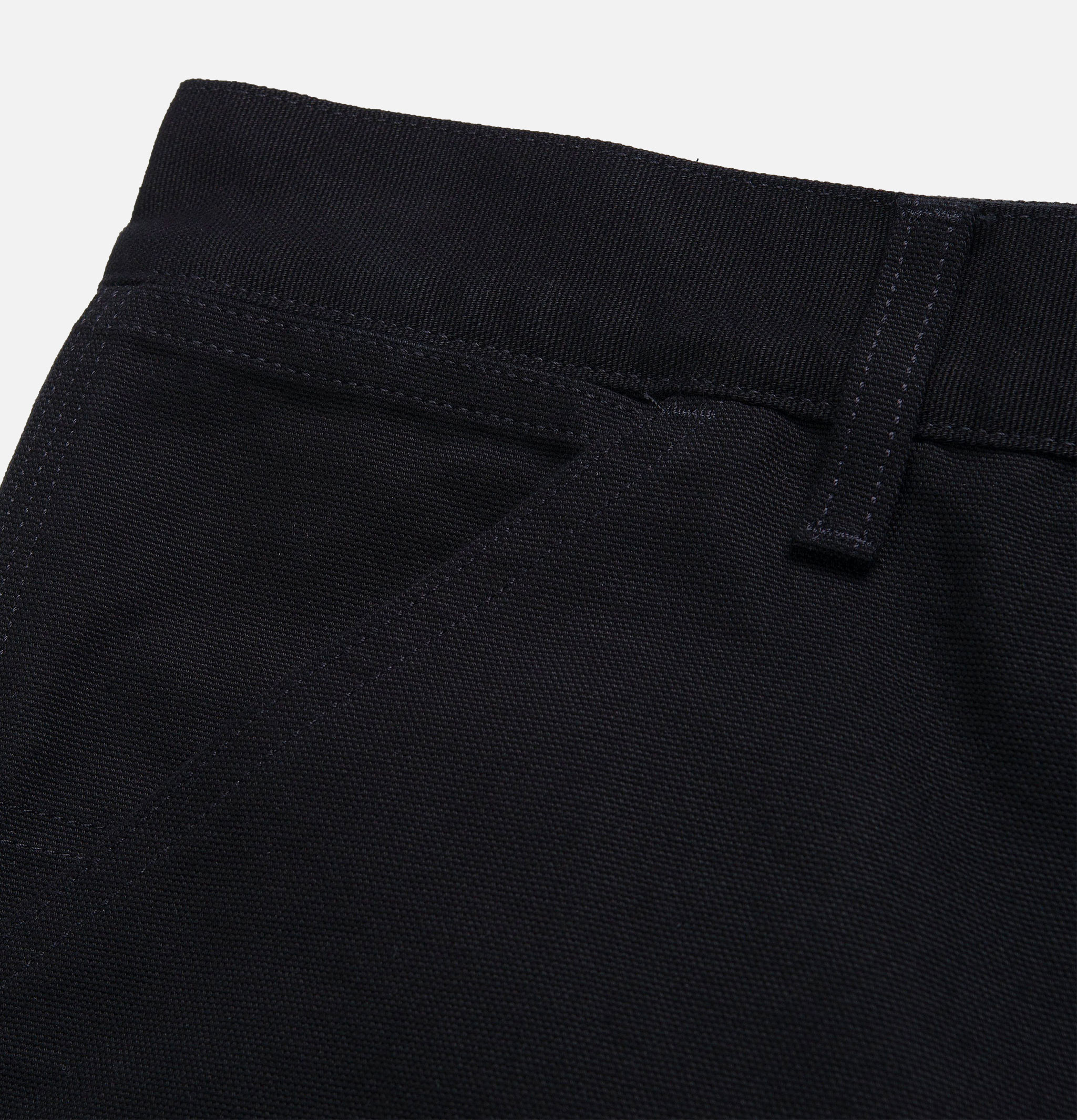 Single Knee Short Black