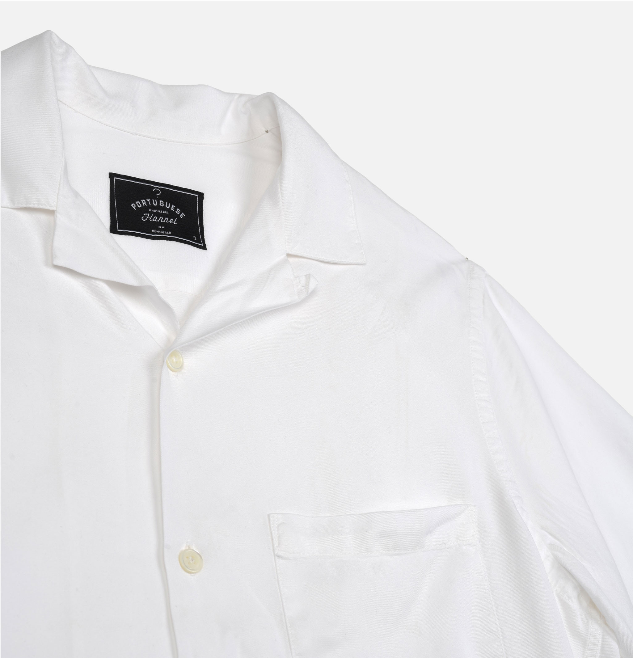 Portuguese Flannel Dogtown Offwhite Shirt