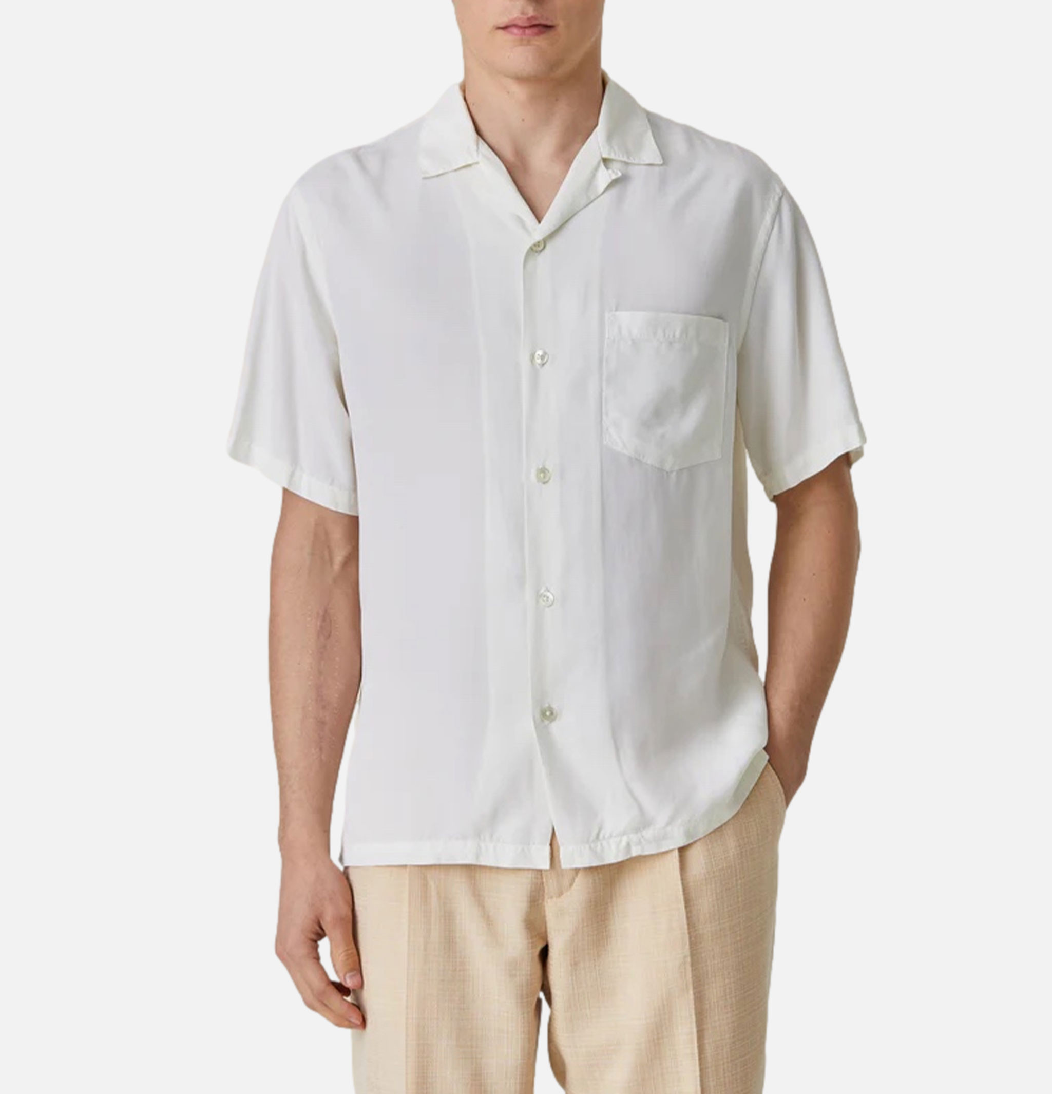 Portuguese Flannel Dogtown Offwhite Shirt