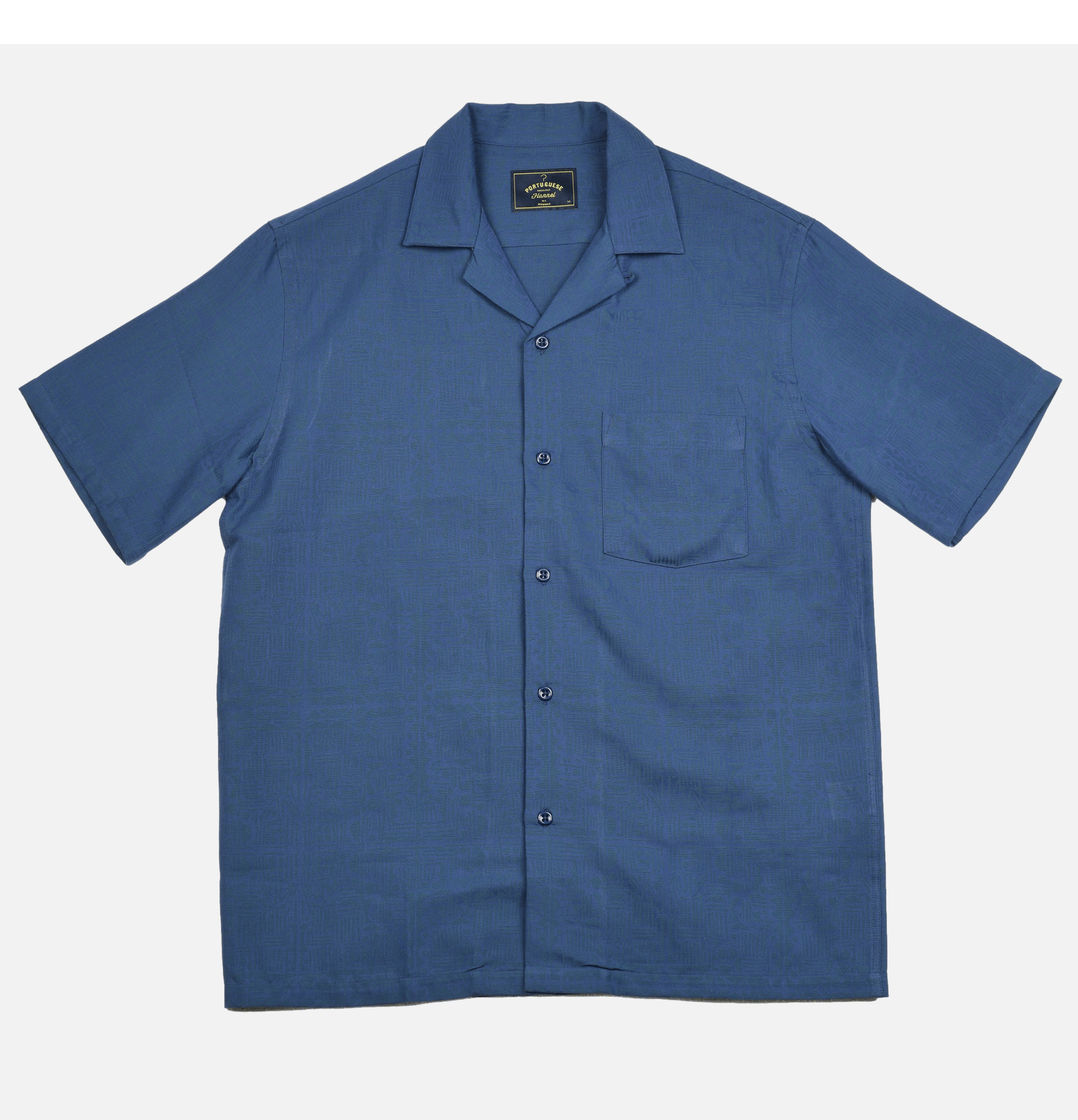 Portuguese Flannel Message Blue shirt