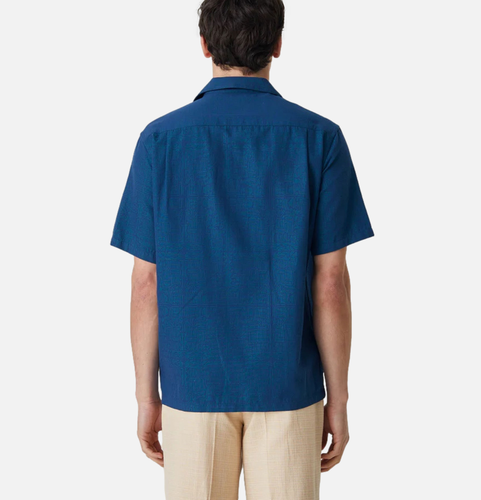 Portuguese Flannel Message Blue shirt