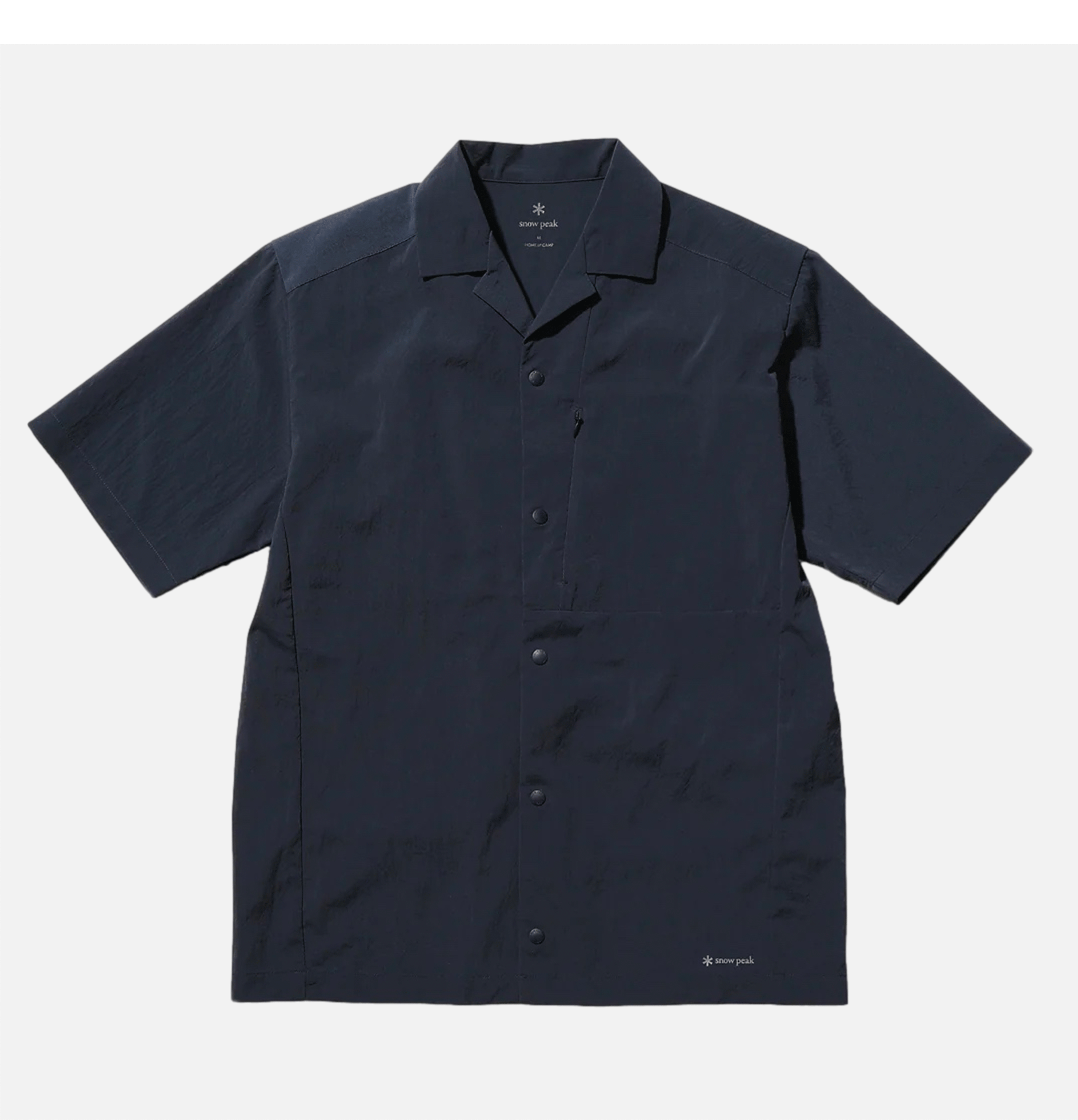 Snow Peak Breathable Quick Dry Navy Shirt