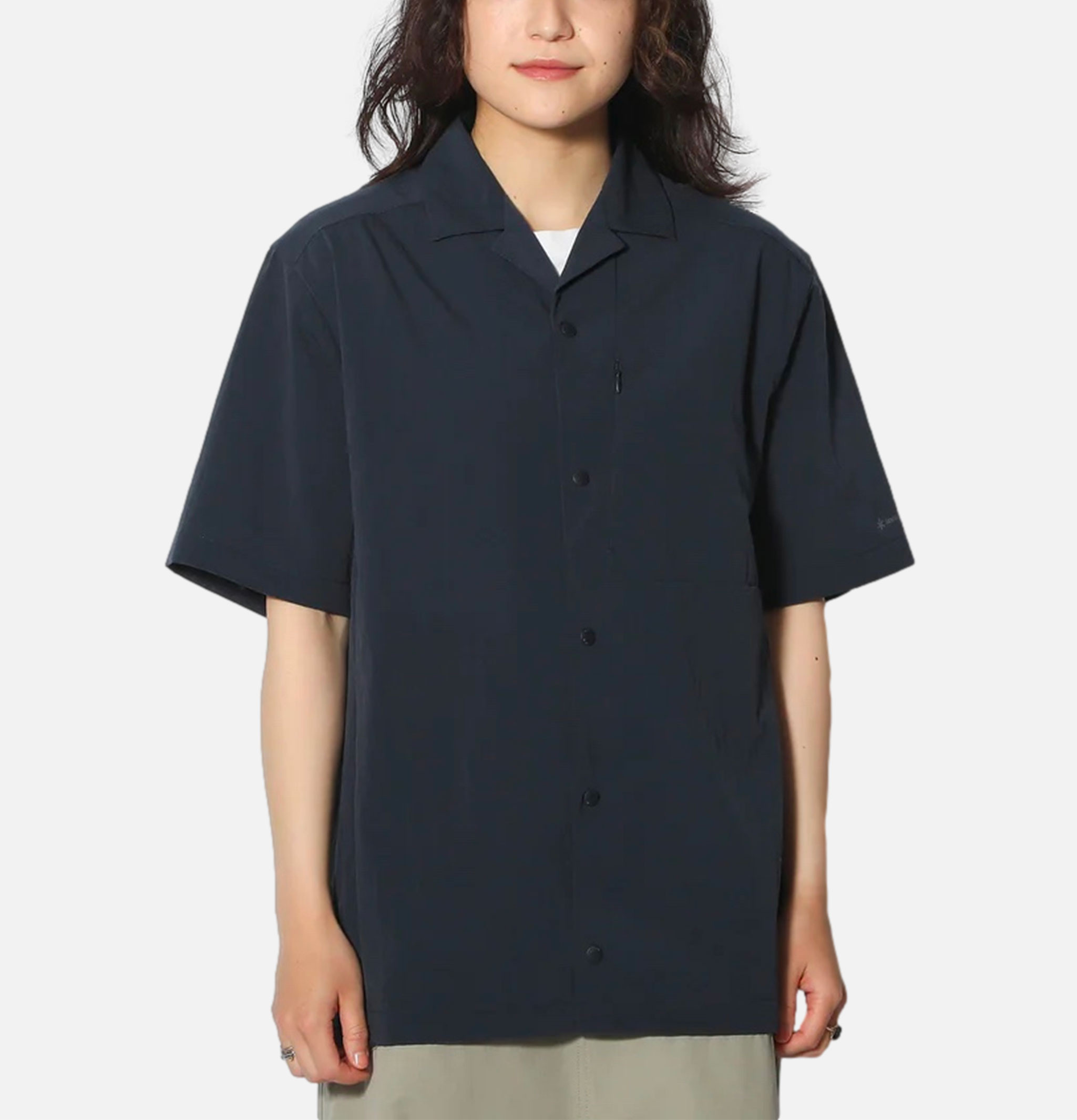 Snow Peak Breathable Quick Dry Navy Shirt