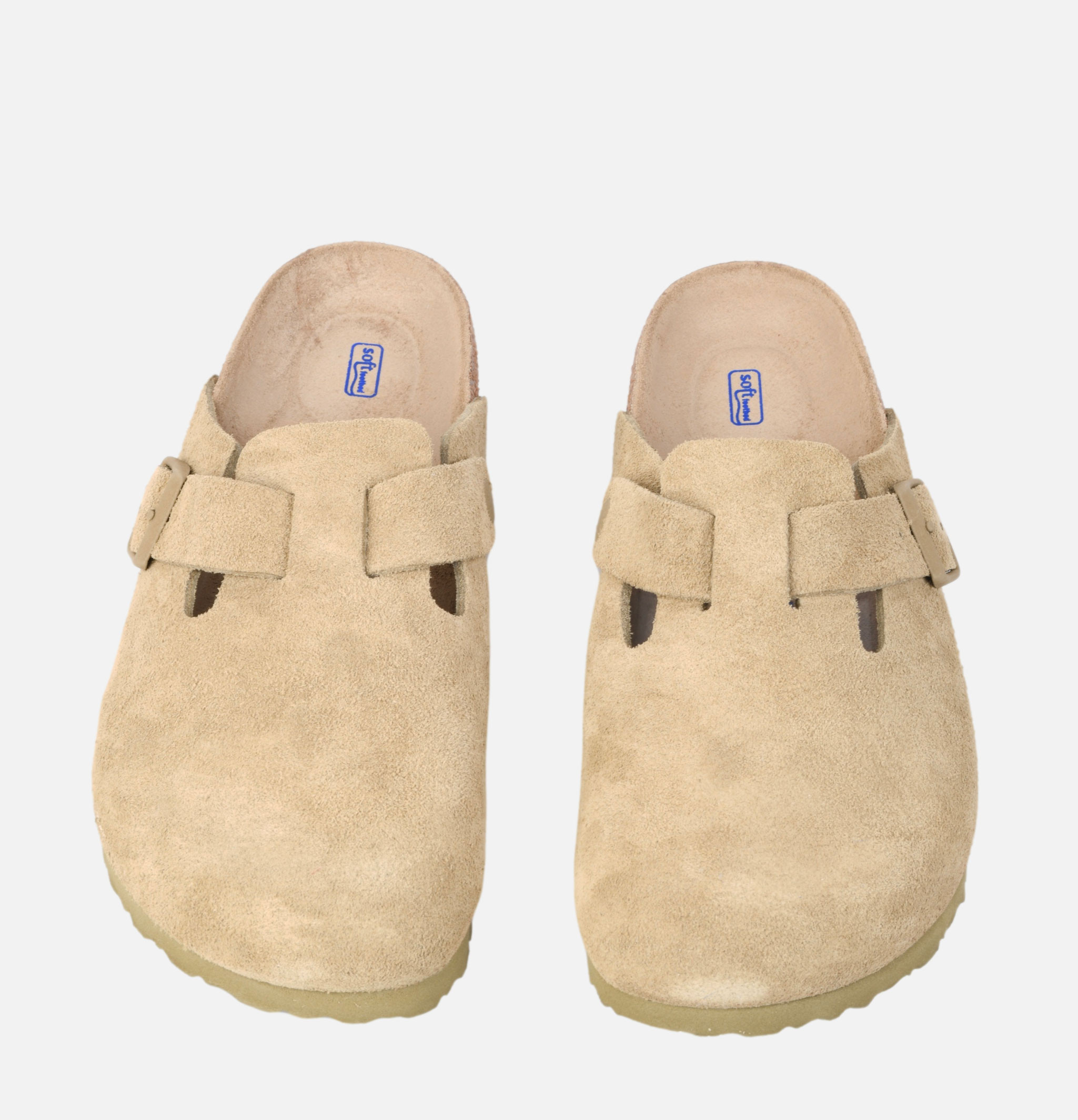 Birkenstock Sabot Boston Faded Khaki
