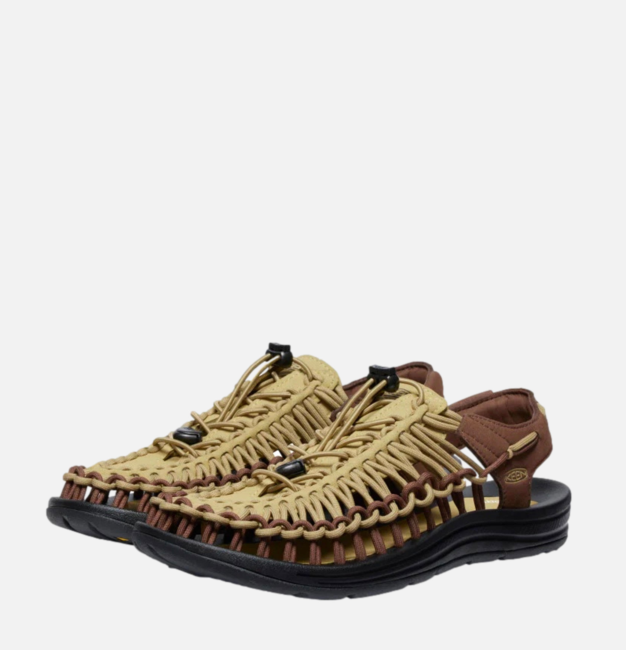 Keen Uneek Sandals Birch Khaki / Dark Earth