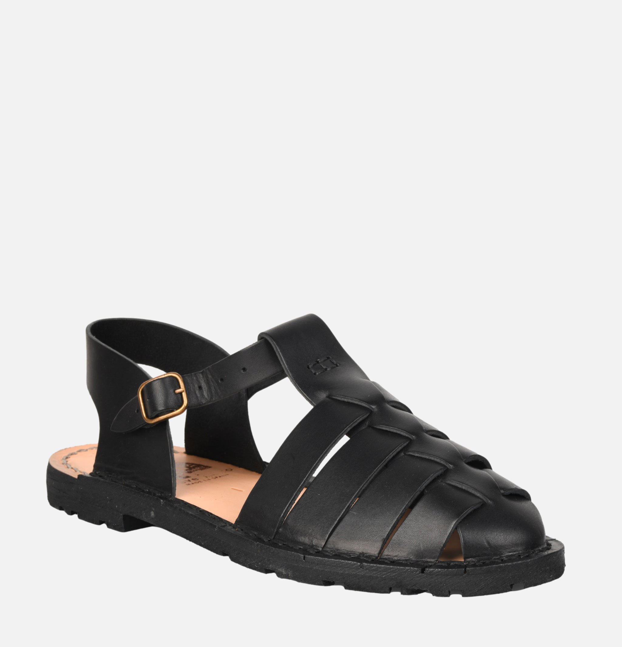 Steve Mono 10/09 Sandales Noires édition exclusive Royalcheese Paris