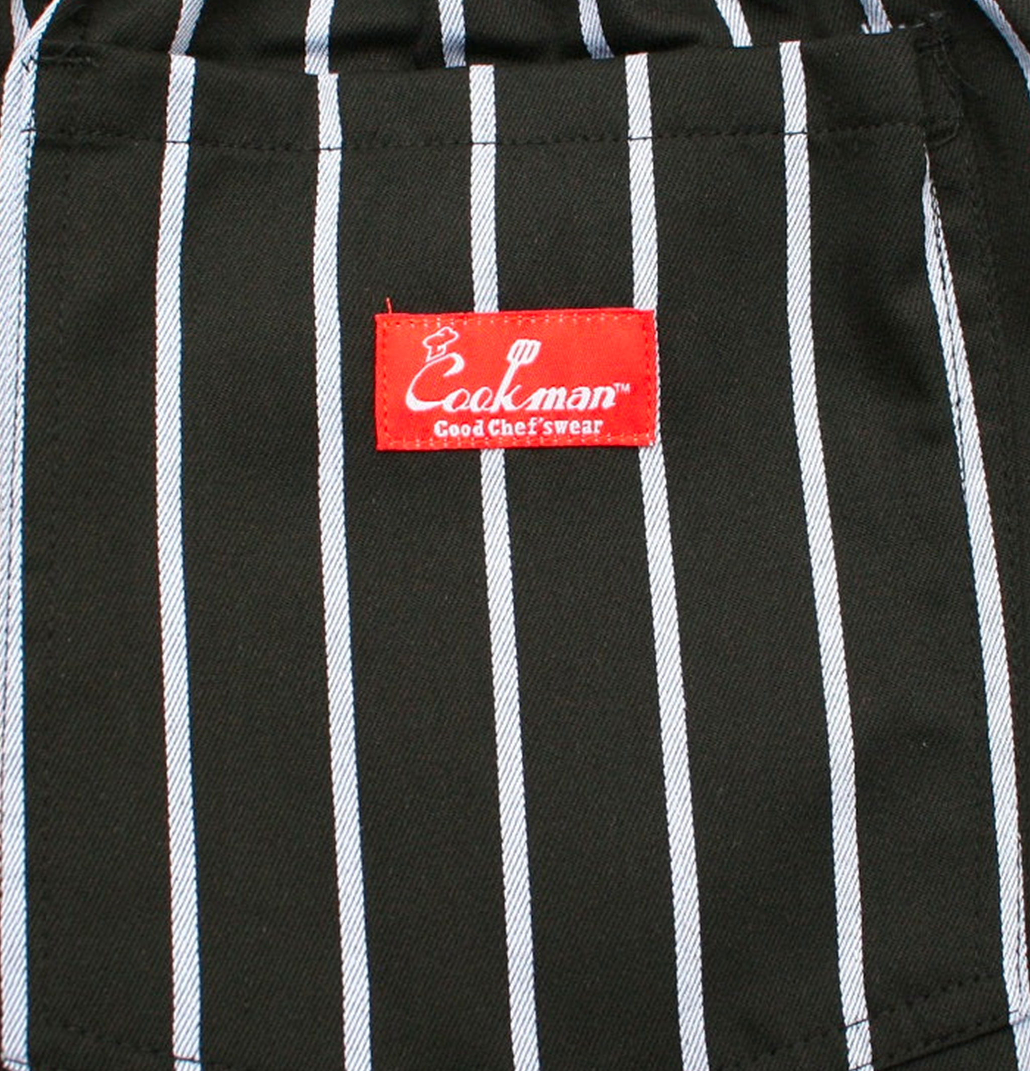 Cookman Chef Pants Stripe Black.