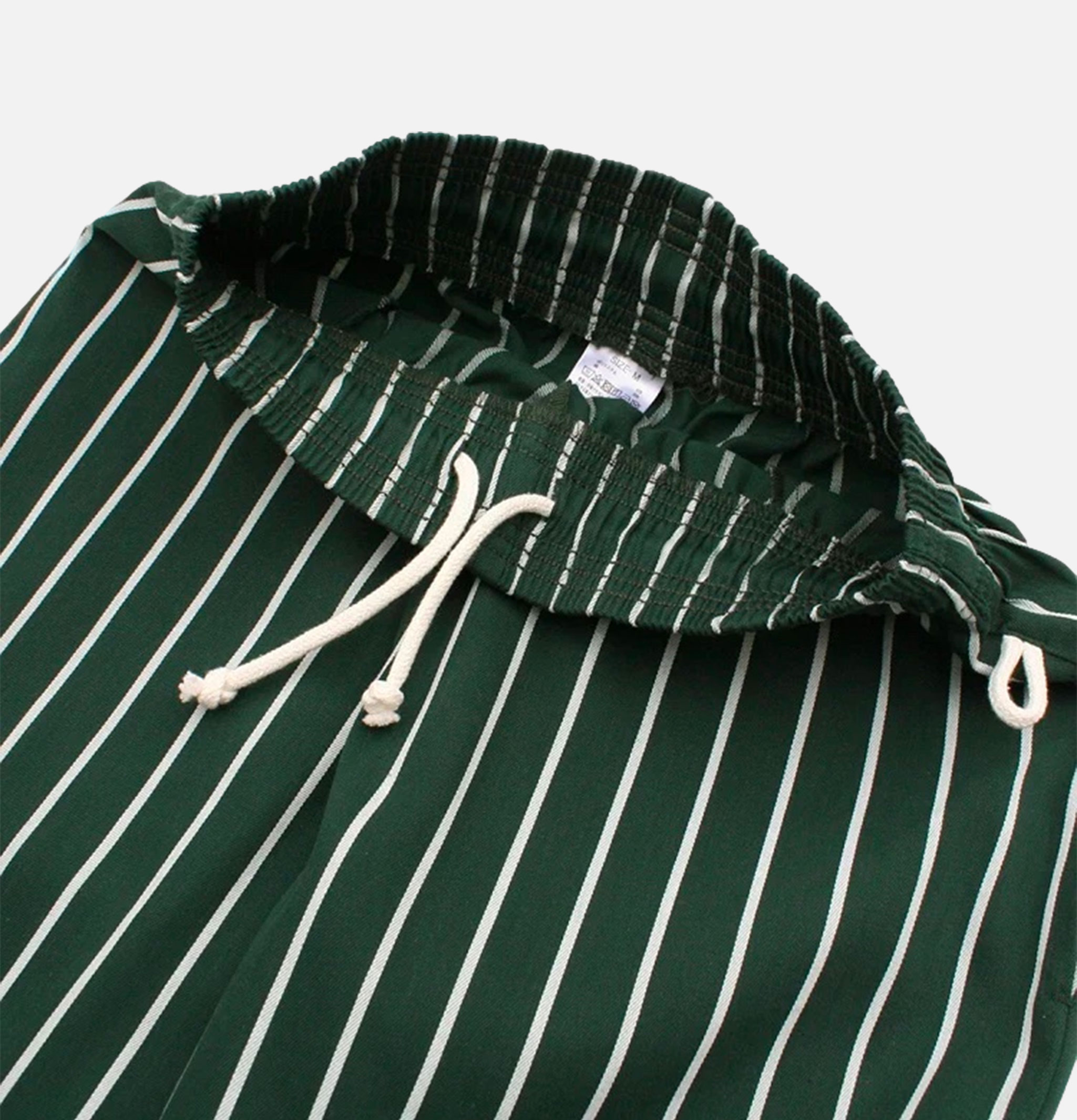 Cookman Chef Pants Stripe Green.