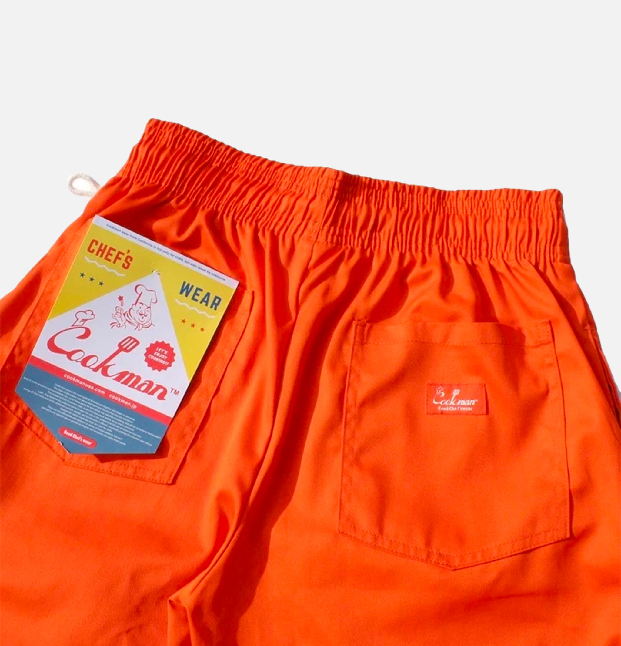 Pantalon Cookman USA Chef Pants Orange.