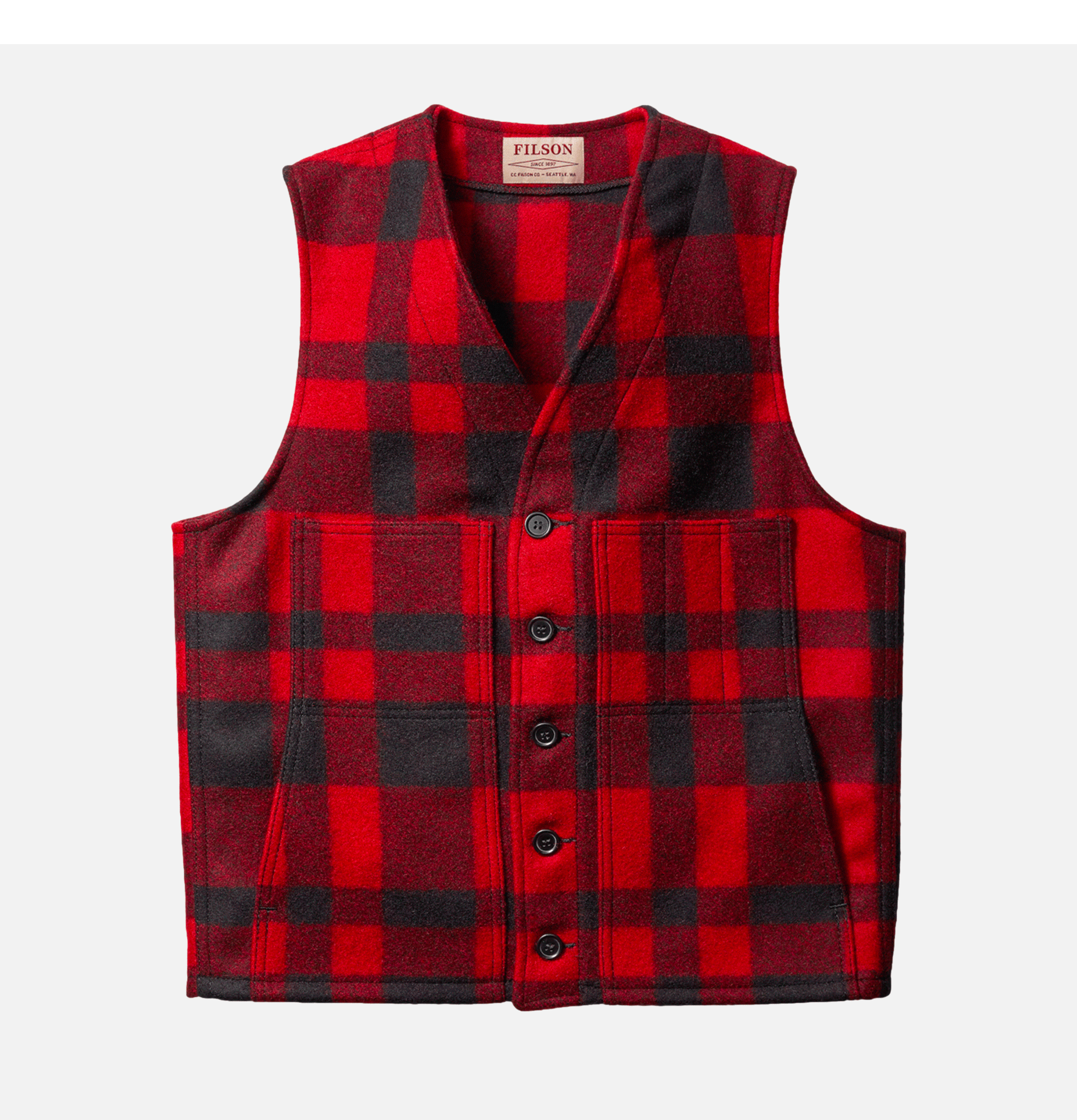 Wool Mackinaw Vest