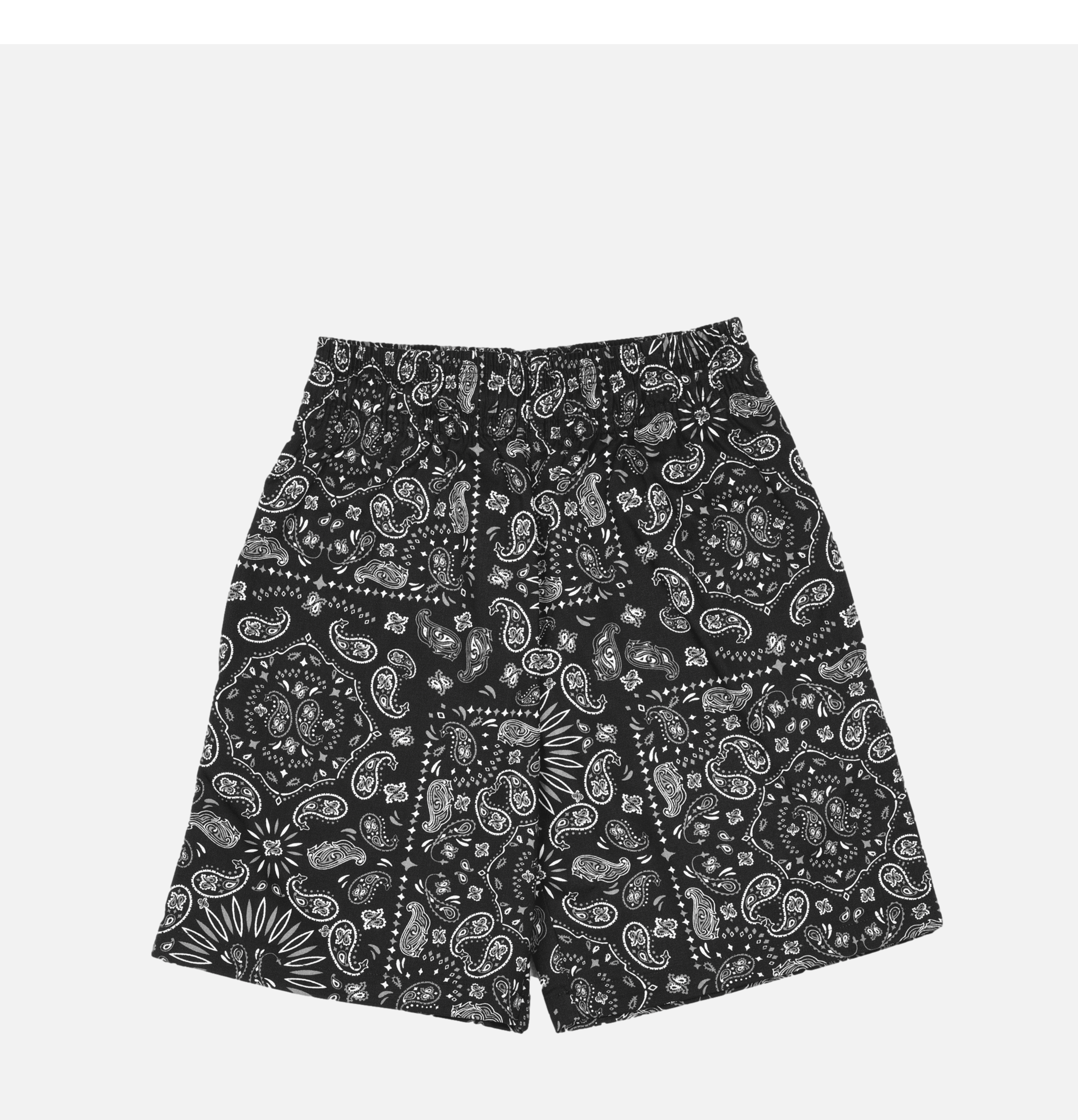 Chef Short Paisley Black