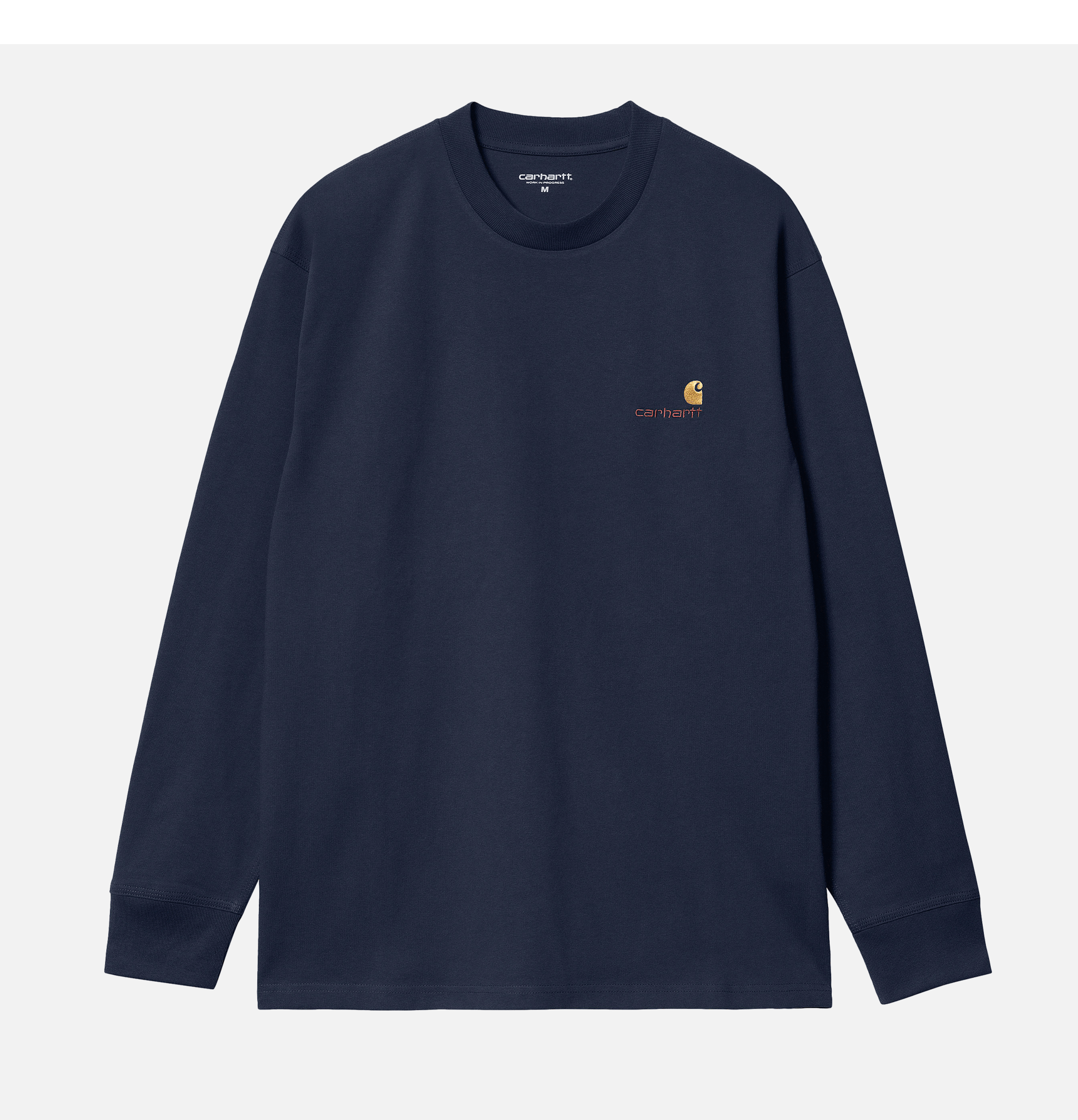 American Tee Ls Air Force Blue Carhartt WIP