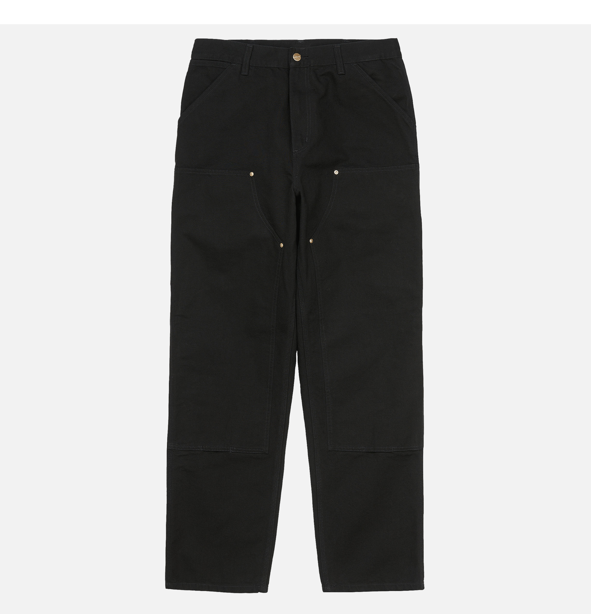Black Double Knee Pants Carhartt WIP