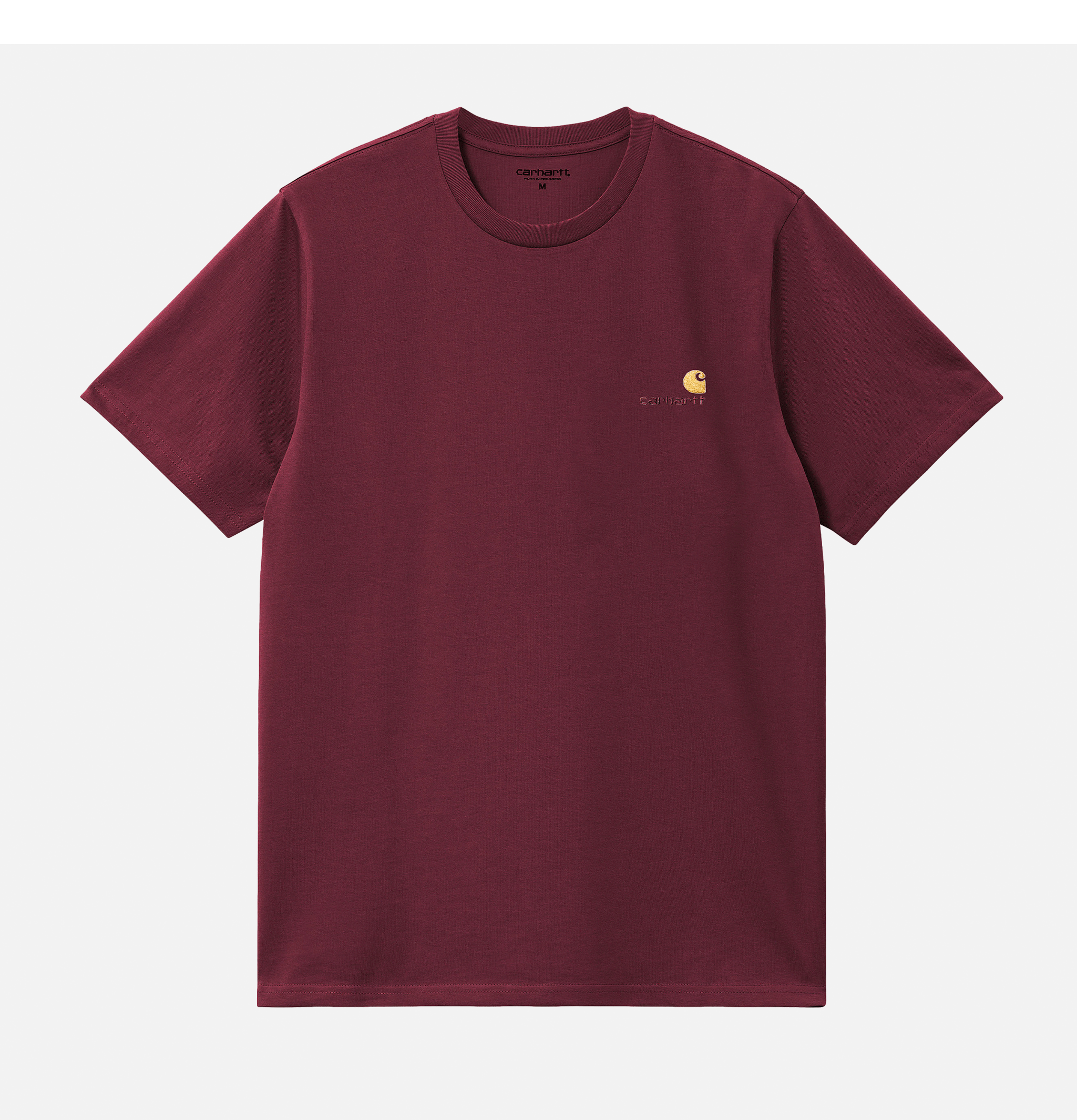 American Script Tee Malbec Carhartt WIP