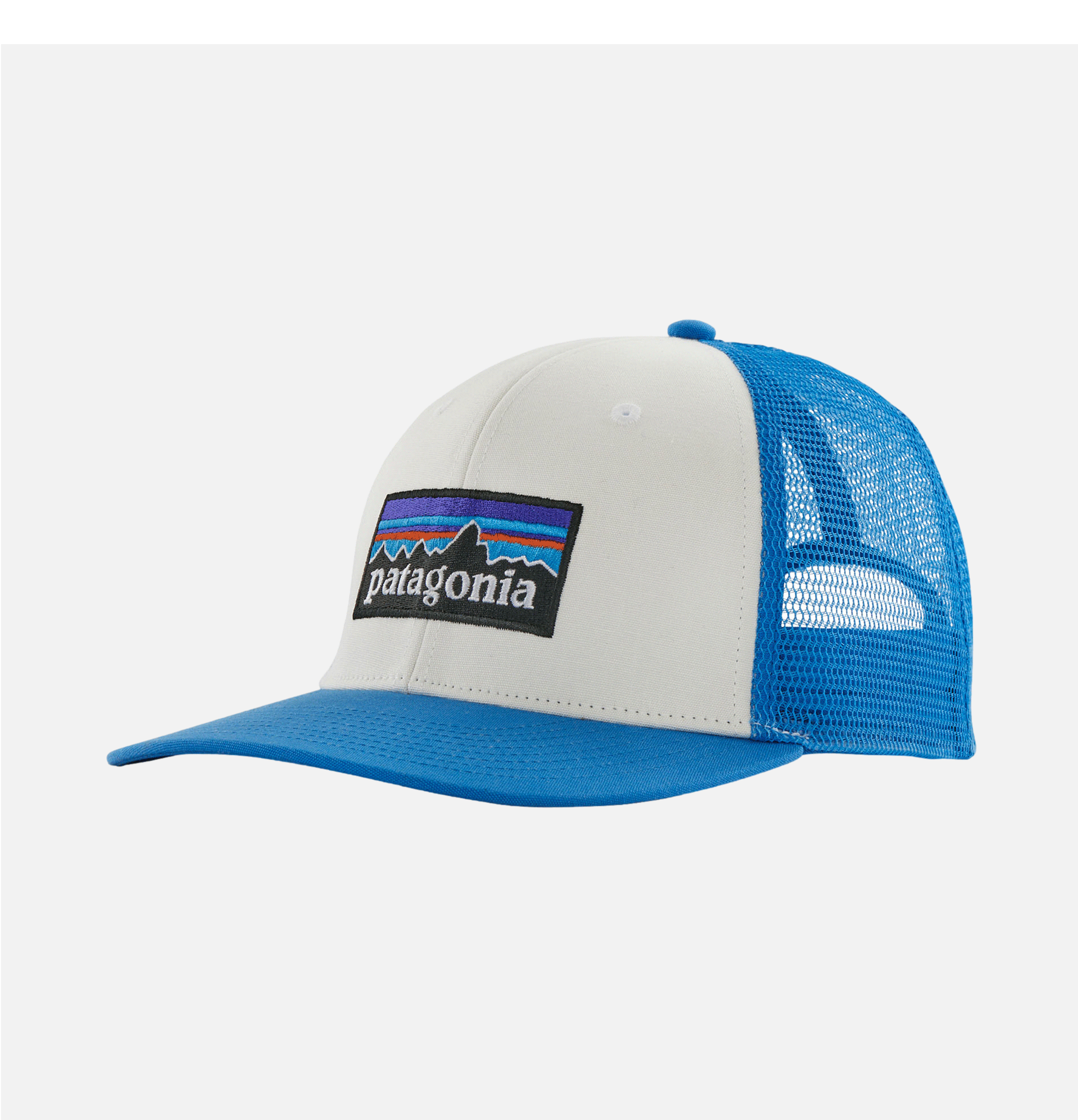 P6logo Trucker Hat Vessel Blue Patagonia Accessories