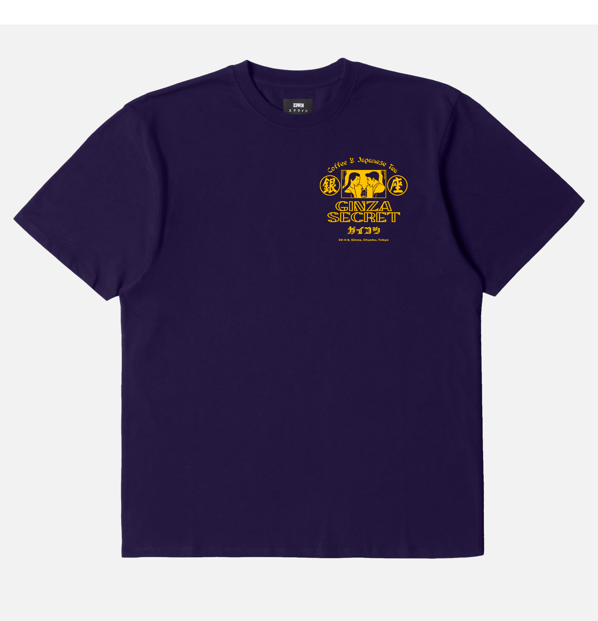 Ginza Secret T-shirt Edwin Parachute Purple