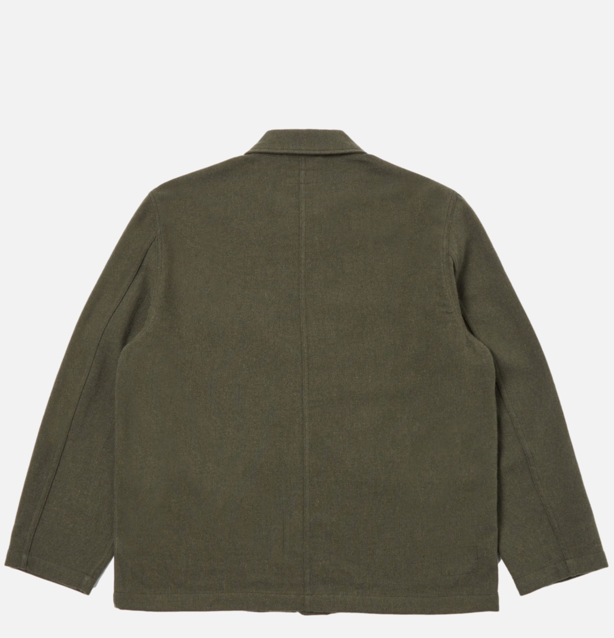 Utility Jacket Wool Olive