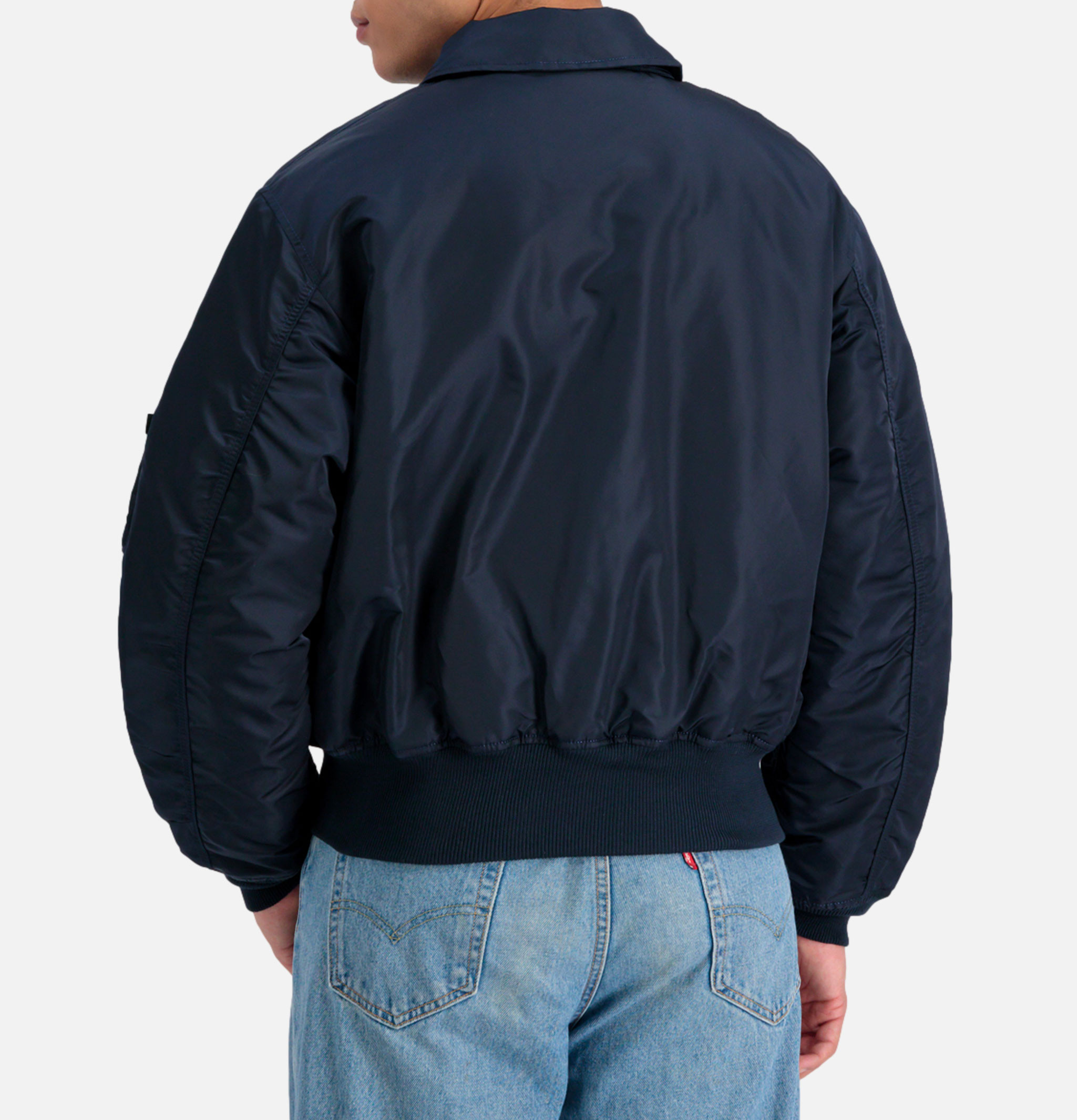 Alpha Industries Cwu 45 Navy Jacket