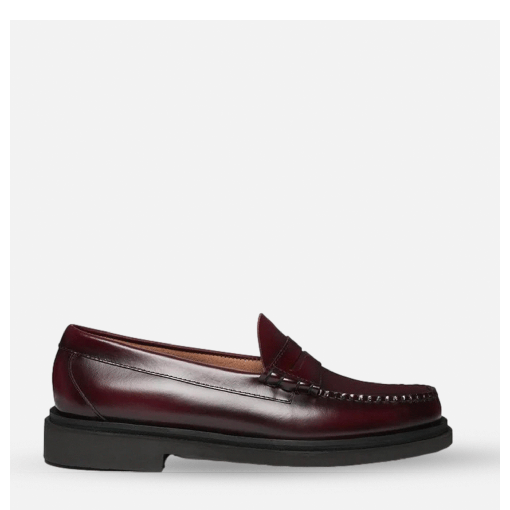 GH Bass | Mocassin Step Larson Wine | Royalcheese Shoe - Royalcheese