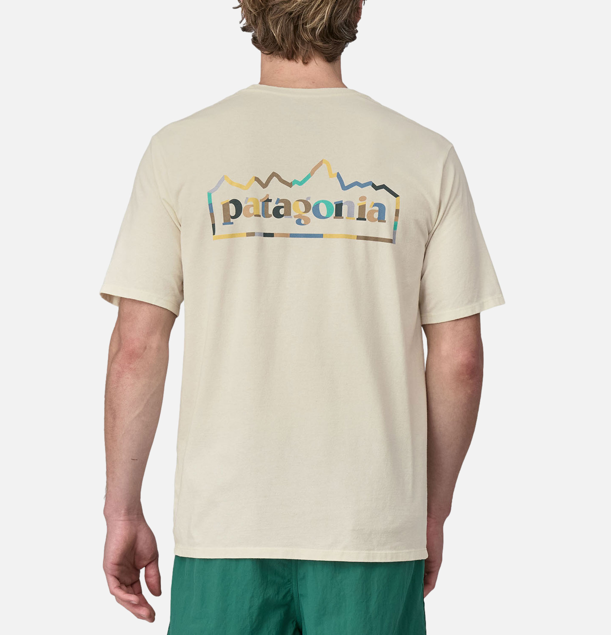 Patagonia T-shirt M's Unity Fitz Responsibility Blanc