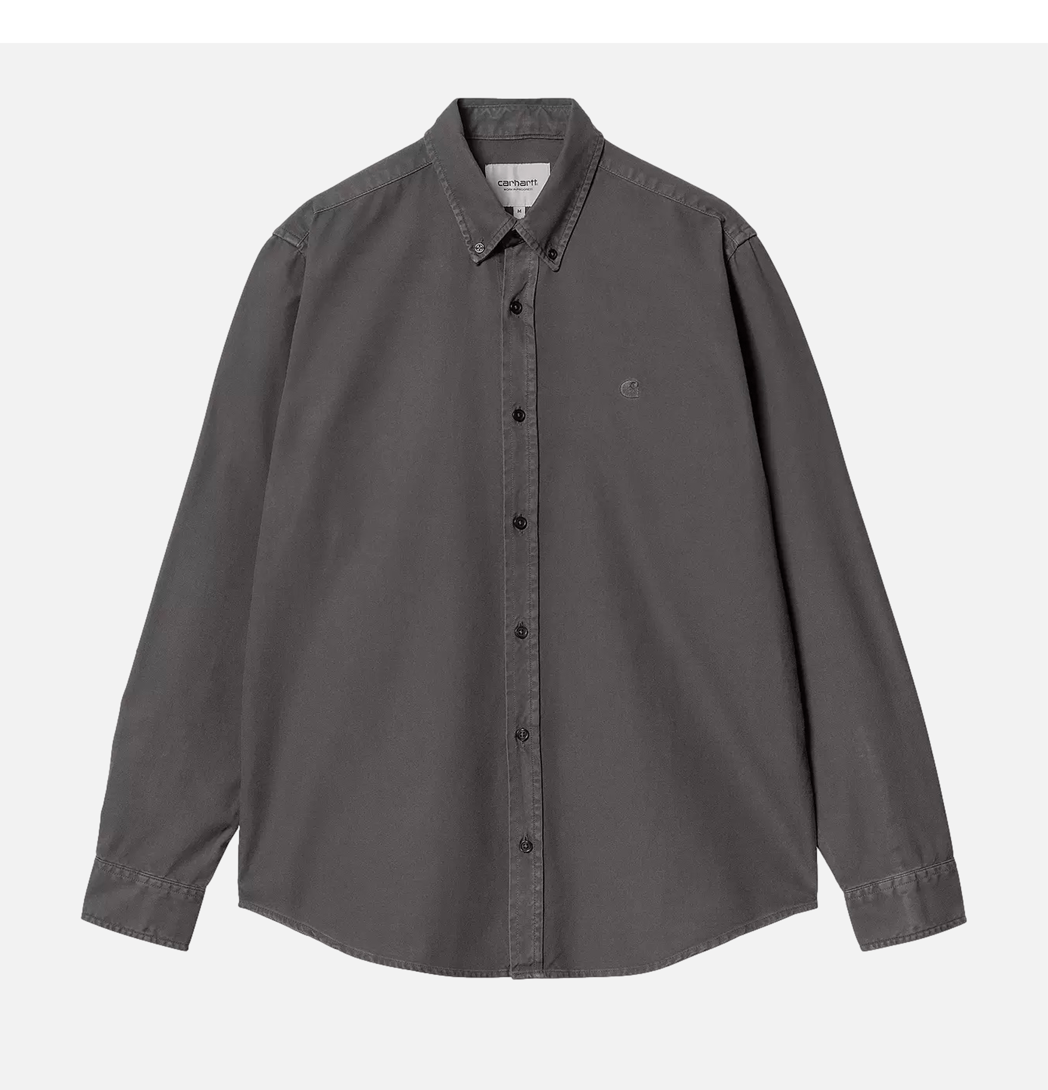Carhartt WIP Bolton Graphite Black Shirt