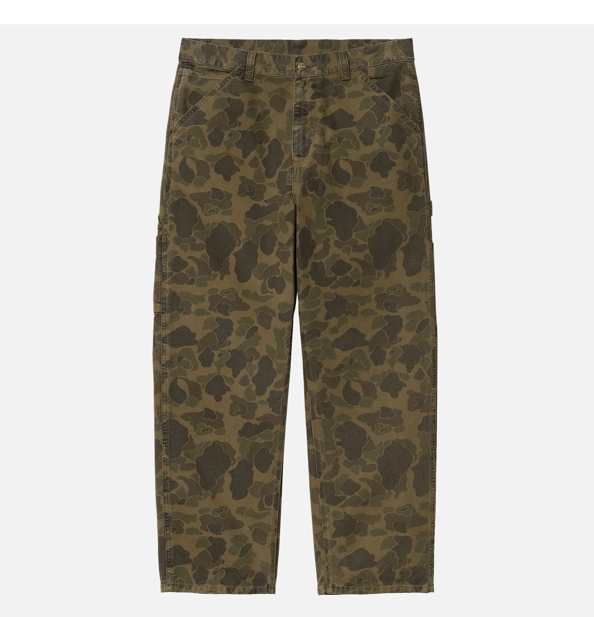 Carhartt WIP Single Knee Pant Camo Duck Green Royalcheese Paris Royalcheese