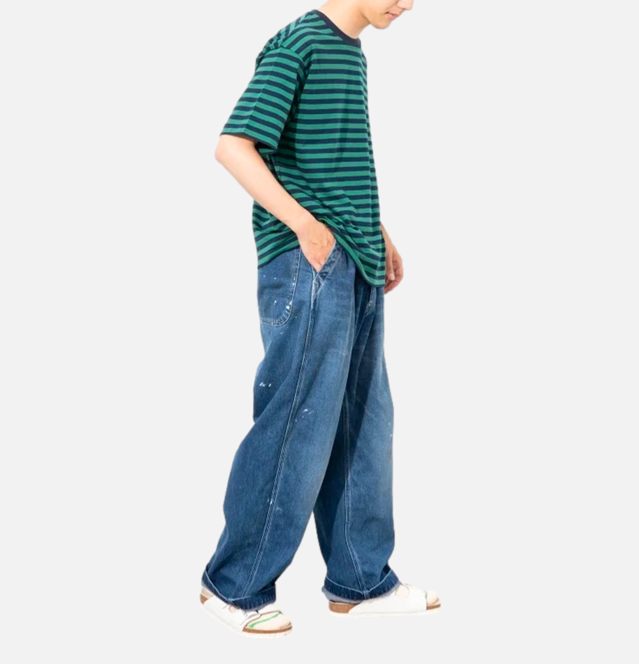 Ordinary Fits Bell Pant Used Blue